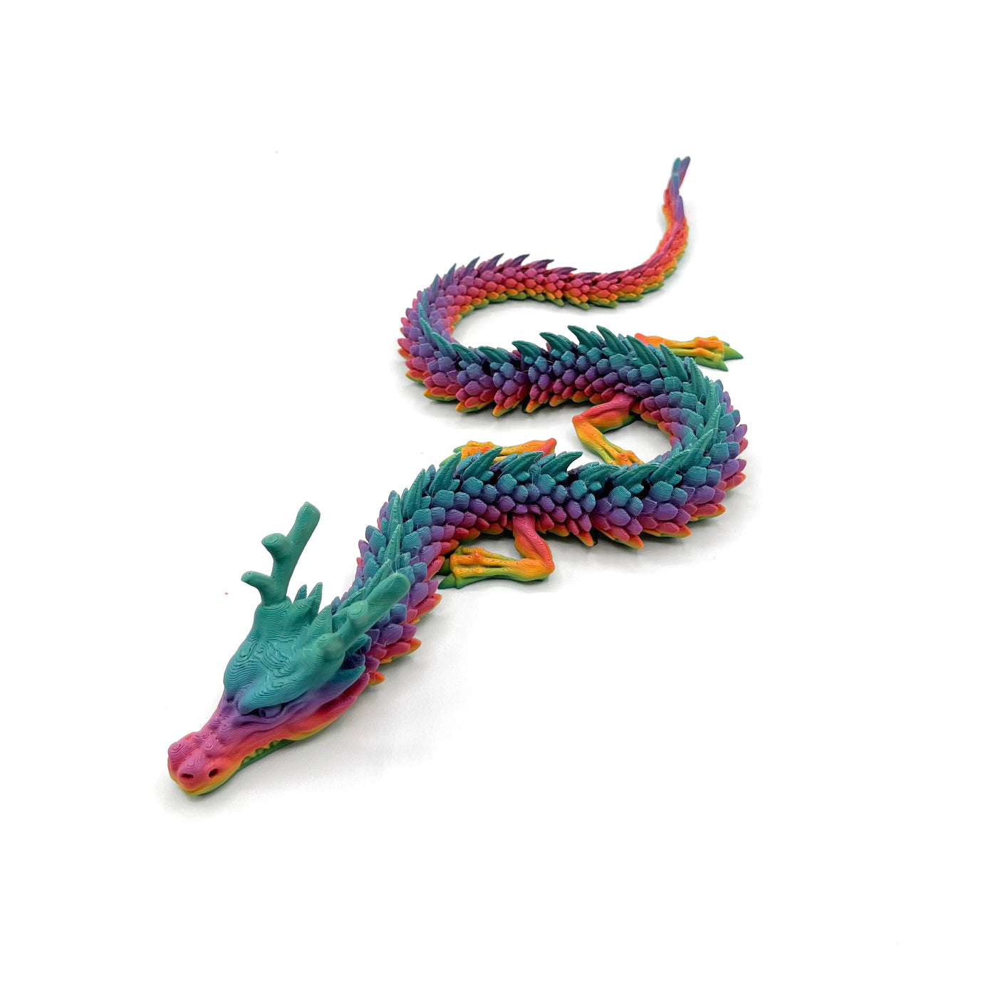 Fantasy DRAGONS - Articulated Fantasy Dragon Figure | Posable 3D Printed Collectible & Fidget Toy
