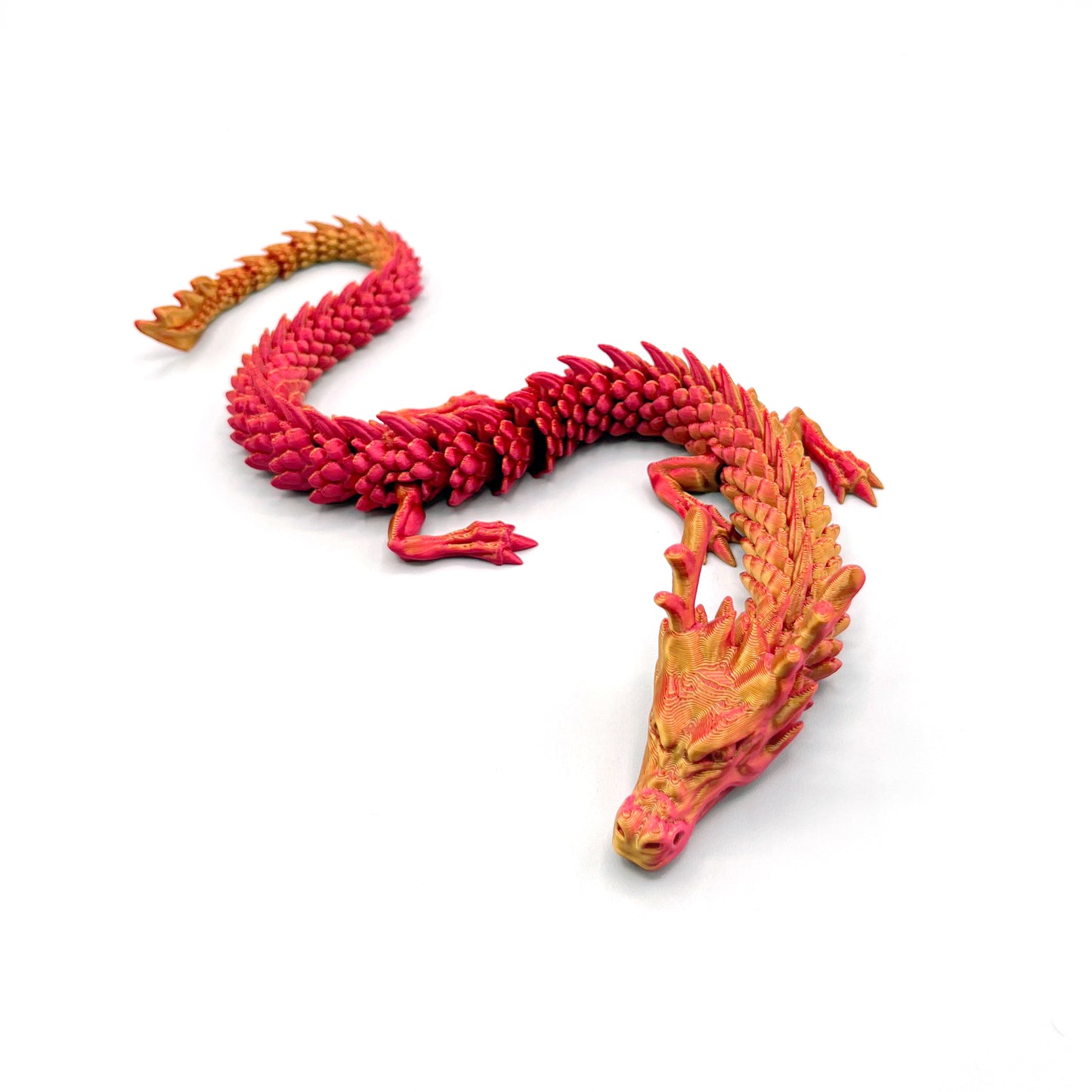 Fantasy DRAGONS - Articulated Fantasy Dragon Figure | Posable 3D Printed Collectible & Fidget Toy
