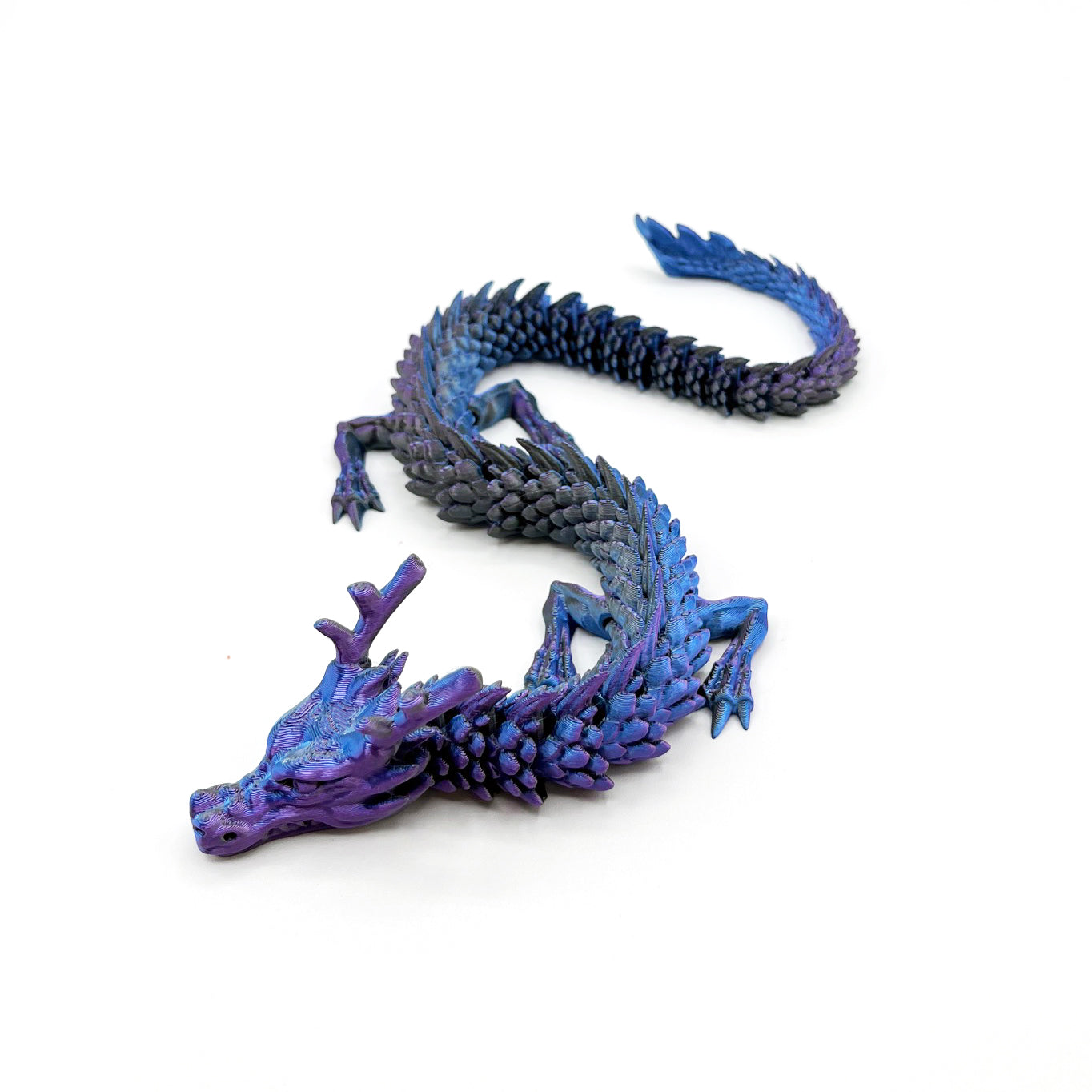 Fantasy DRAGONS - Articulated Fantasy Dragon Figure | Posable 3D Printed Collectible & Fidget Toy