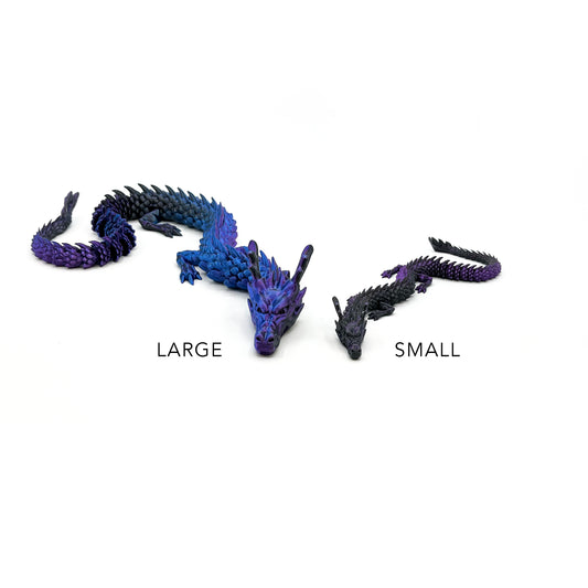 Fantasy DRAGONS - Articulated Fantasy Dragon Figure | Posable 3D Printed Collectible & Fidget Toy