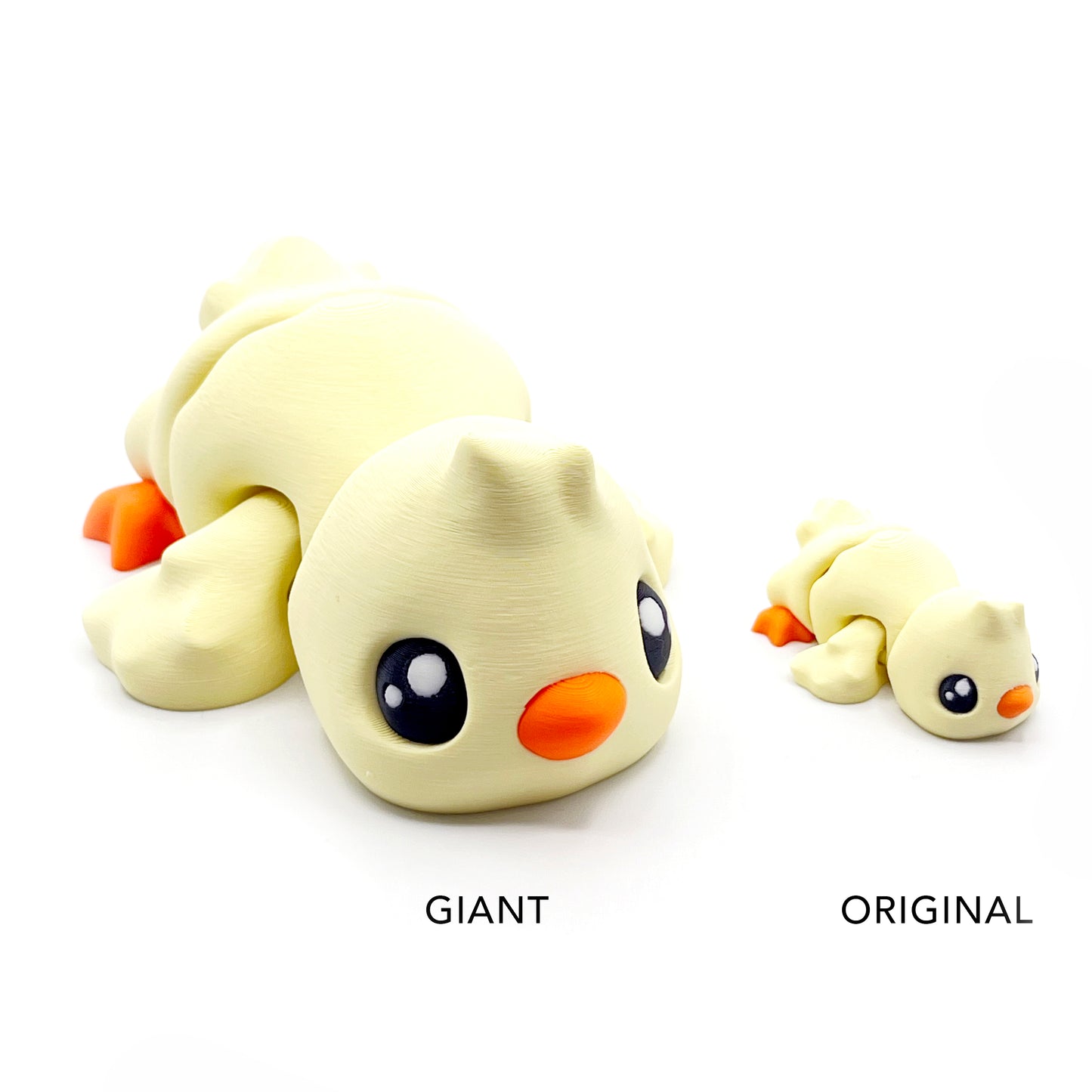 GIANT Fantastical Creatures – Oversized 3D Printed Fantasy Figurines | Large Kawaii Animal & Mythical Desk Collectibles