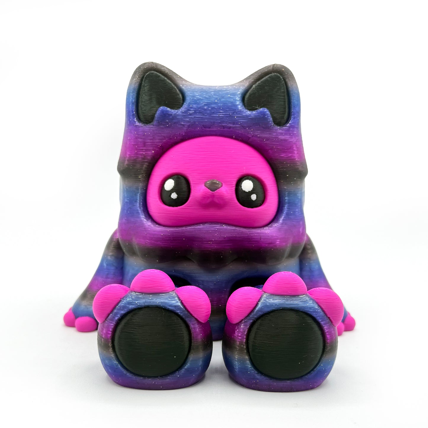 GIANT Mysterious Cryptids – Oversized 3D Printed Cryptid Figures | Large Kittyfoot & Gillifoot Desk Collectibles