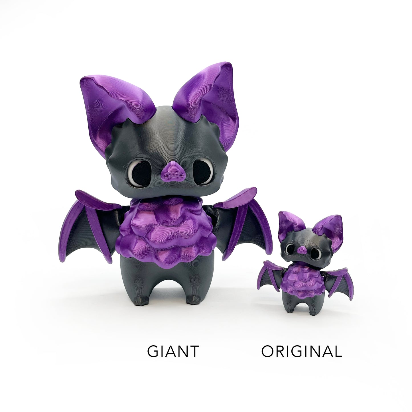 GIANT Pixies – Oversized 3D Printed Fantasy Pixie Figures | Large Kawaii Desk Collectibles