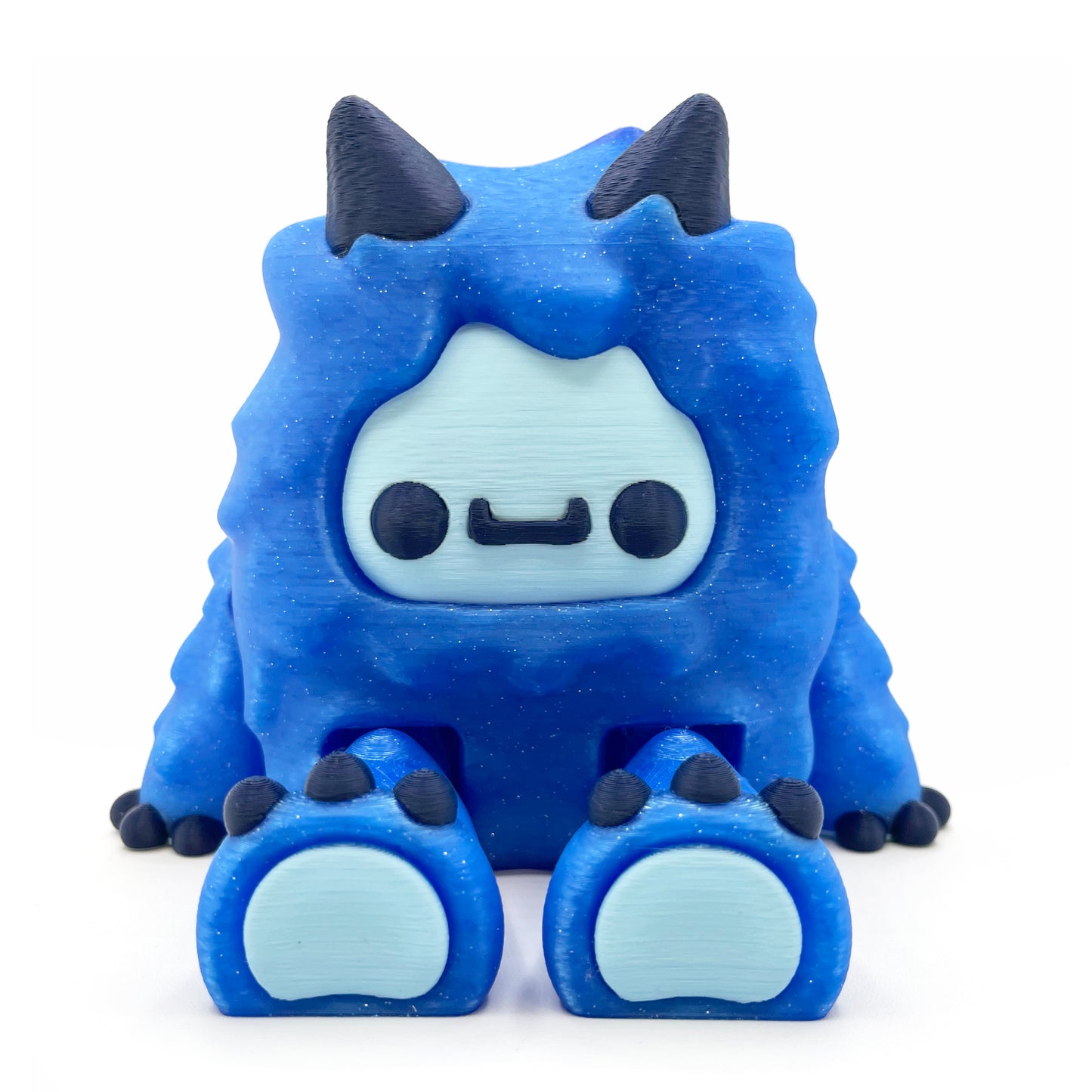 GIANT Flurryfoot & Bigfoot – Oversized 3D Printed Cryptid Figures | Large Cute Desk & Shelf Collectibles