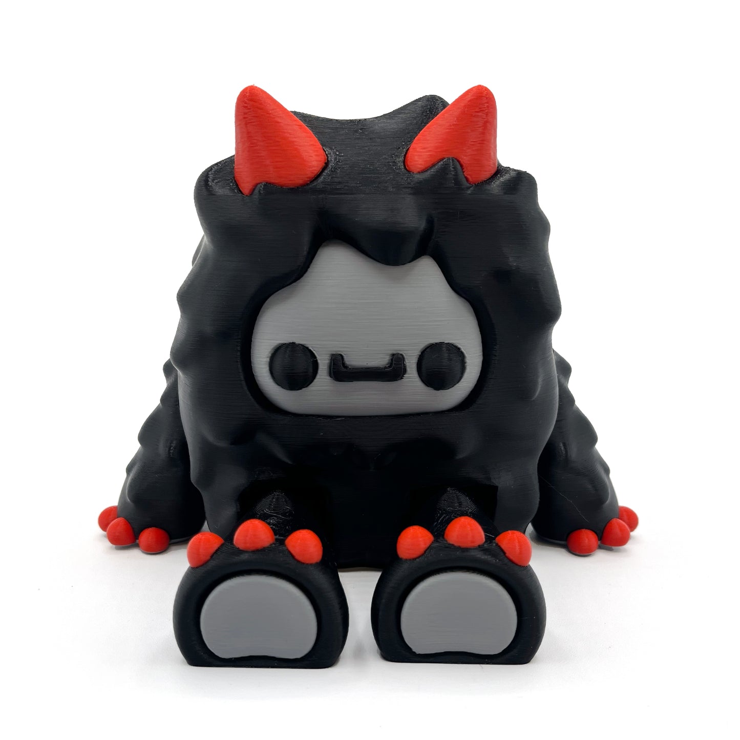 GIANT Flurryfoot & Bigfoot – Oversized 3D Printed Cryptid Figures | Large Cute Desk & Shelf Collectibles