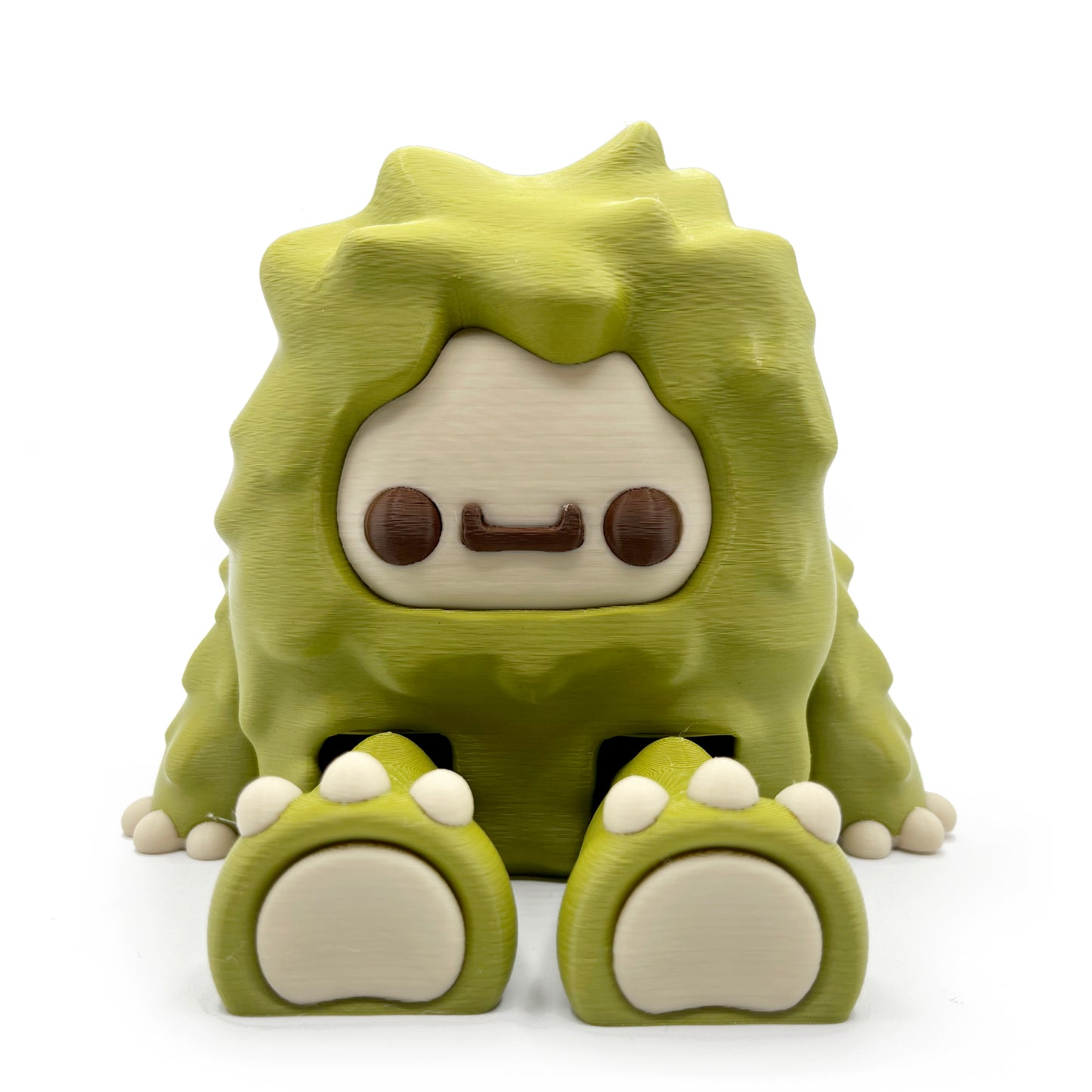 GIANT Flurryfoot & Bigfoot – Oversized 3D Printed Cryptid Figures | Large Cute Desk & Shelf Collectibles