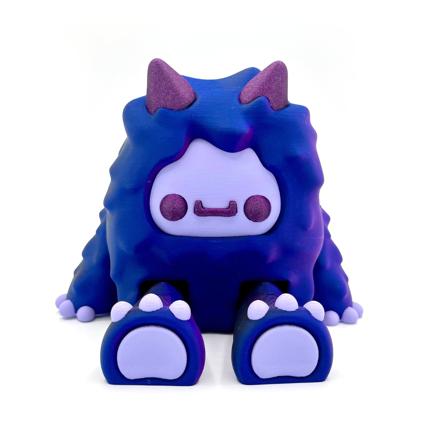 GIANT Flurryfoot & Bigfoot – Oversized 3D Printed Cryptid Figures | Large Cute Desk & Shelf Collectibles