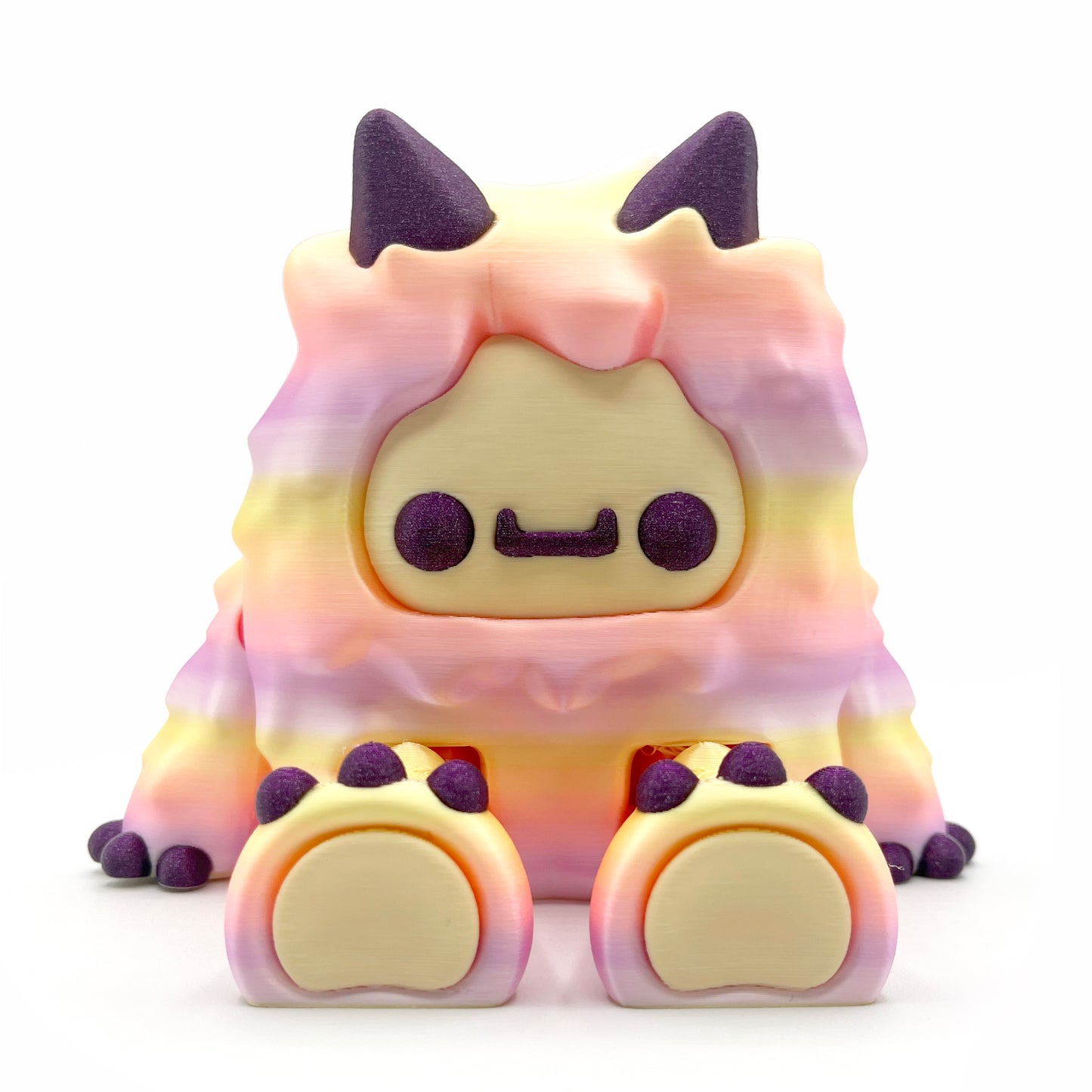 Flurryfoot & Bigfoot Sip Sidekicks – 3D Printed Cryptid Straw Toppers for Tumblers | Cute Straw Buddy Accessories