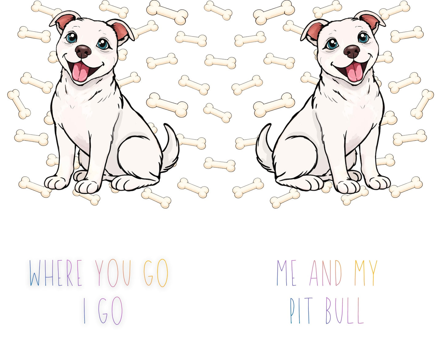 Me & My Paw Pal 40oz Tumbler – Art by Wendy Owens | Dog Mom Insulated Tumbler Gift