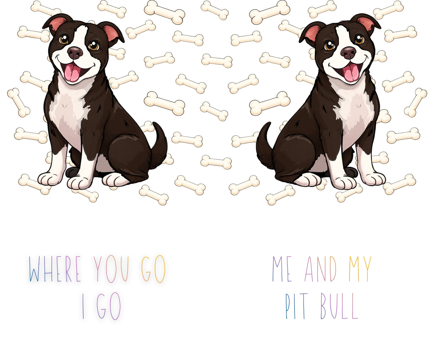 Me & My Paw Pal 40oz Tumbler – Art by Wendy Owens | Dog Mom Insulated Tumbler Gift