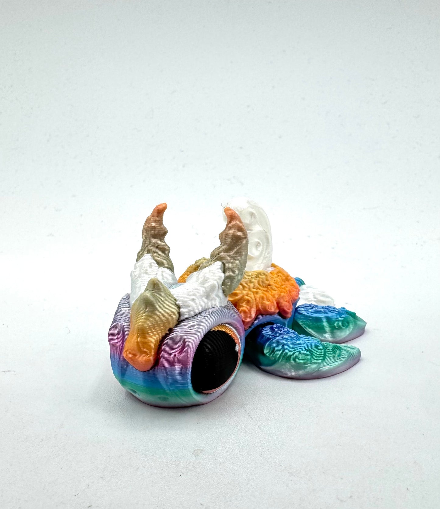 TURTLES!! Desk Pal – Palm-Sized Articulated 3D Printed Turtle Fidget Toy with Pocket Turtle Energy