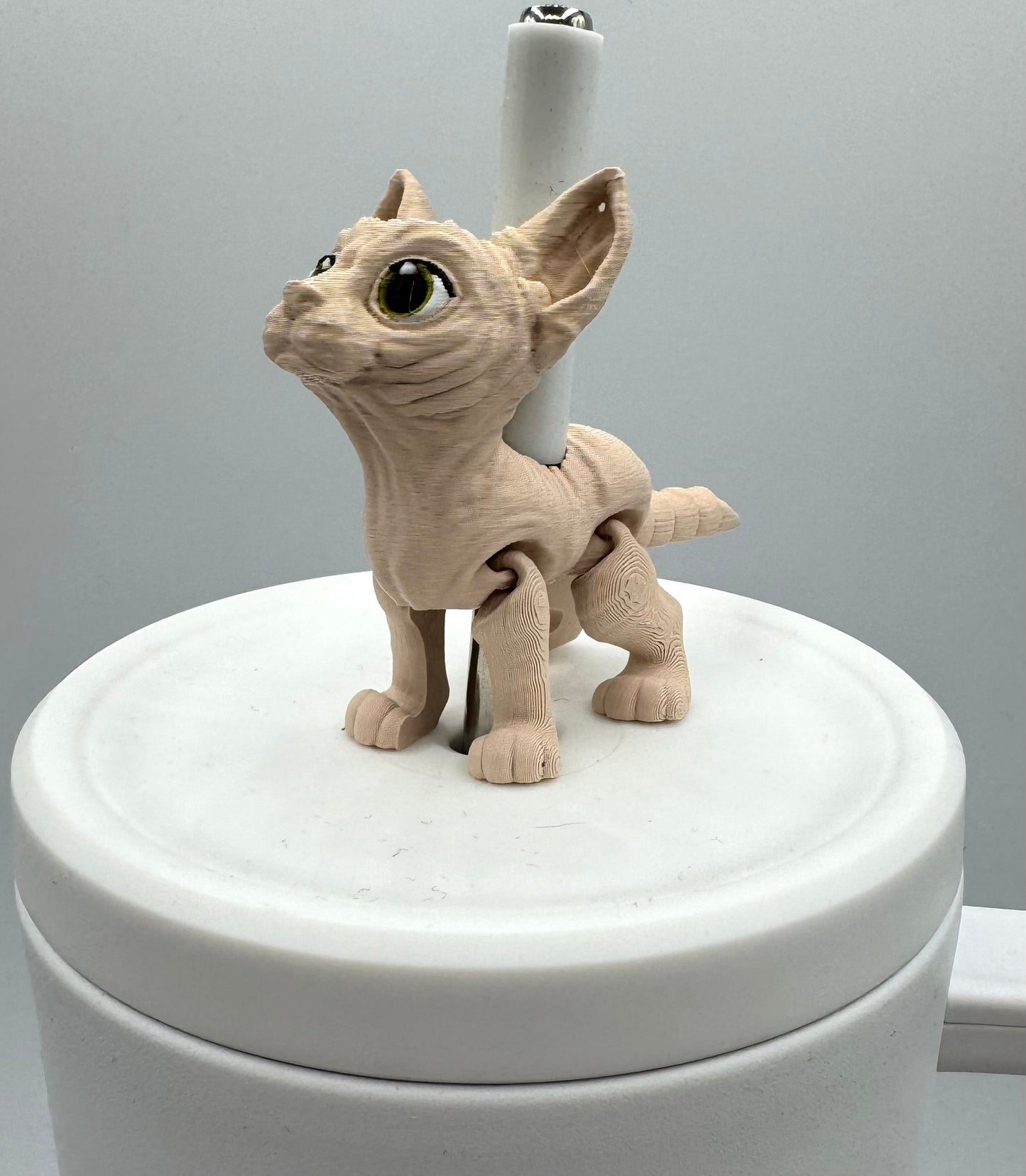 Paw Pals Sip Sidekicks – 3D Printed Dog & Cat Straw Toppers for Tumblers | Pet Lover Tumbler Accessories