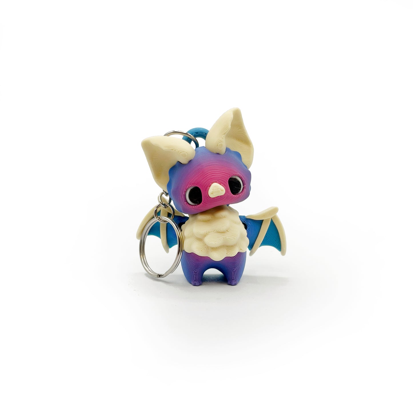 Pixie Keychains – 3D Printed Pixie Bag Charms | Cute Kawaii Clip-On Keychain Accessories