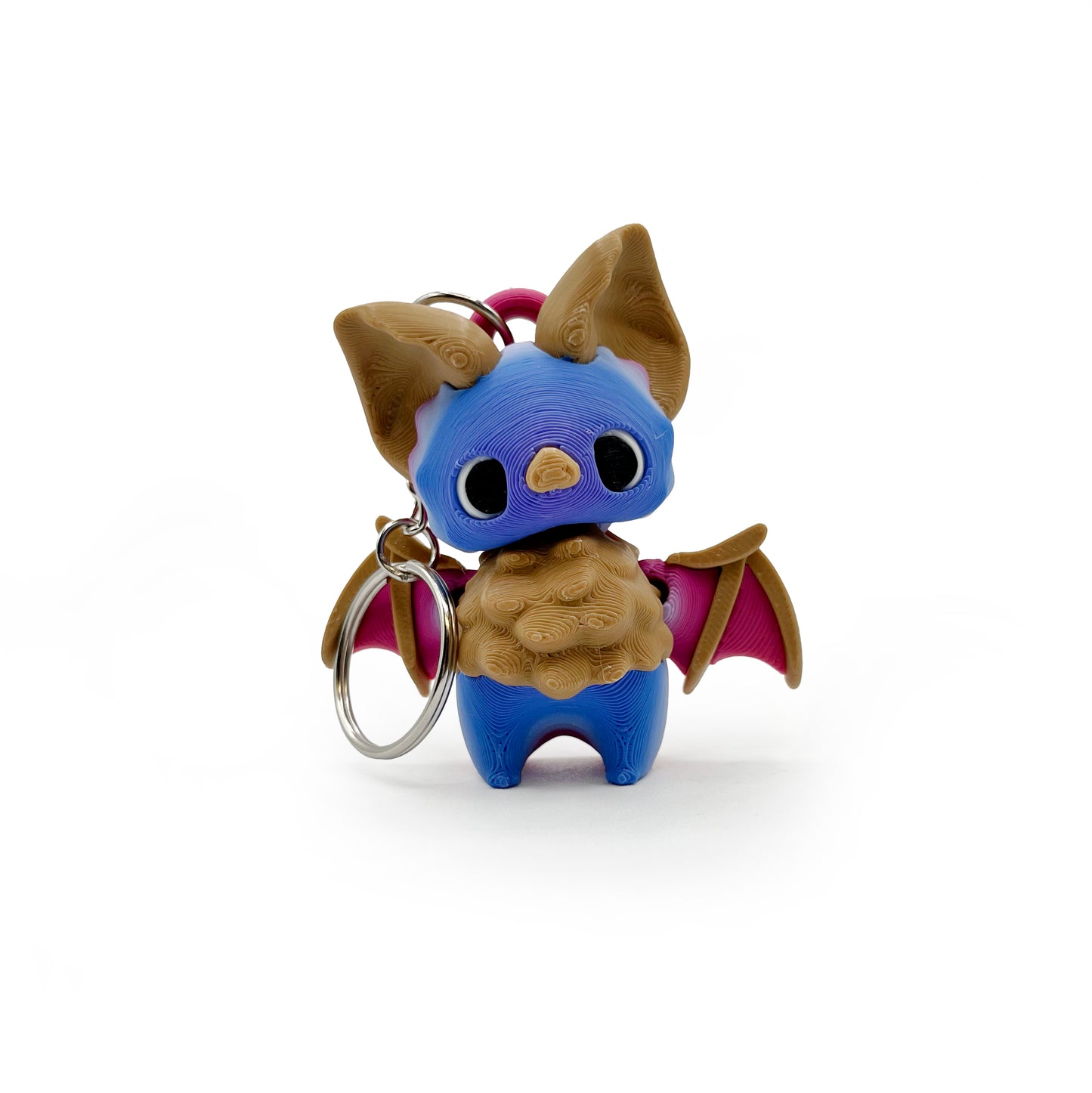 Pixie Keychains – 3D Printed Pixie Bag Charms | Cute Kawaii Clip-On Keychain Accessories