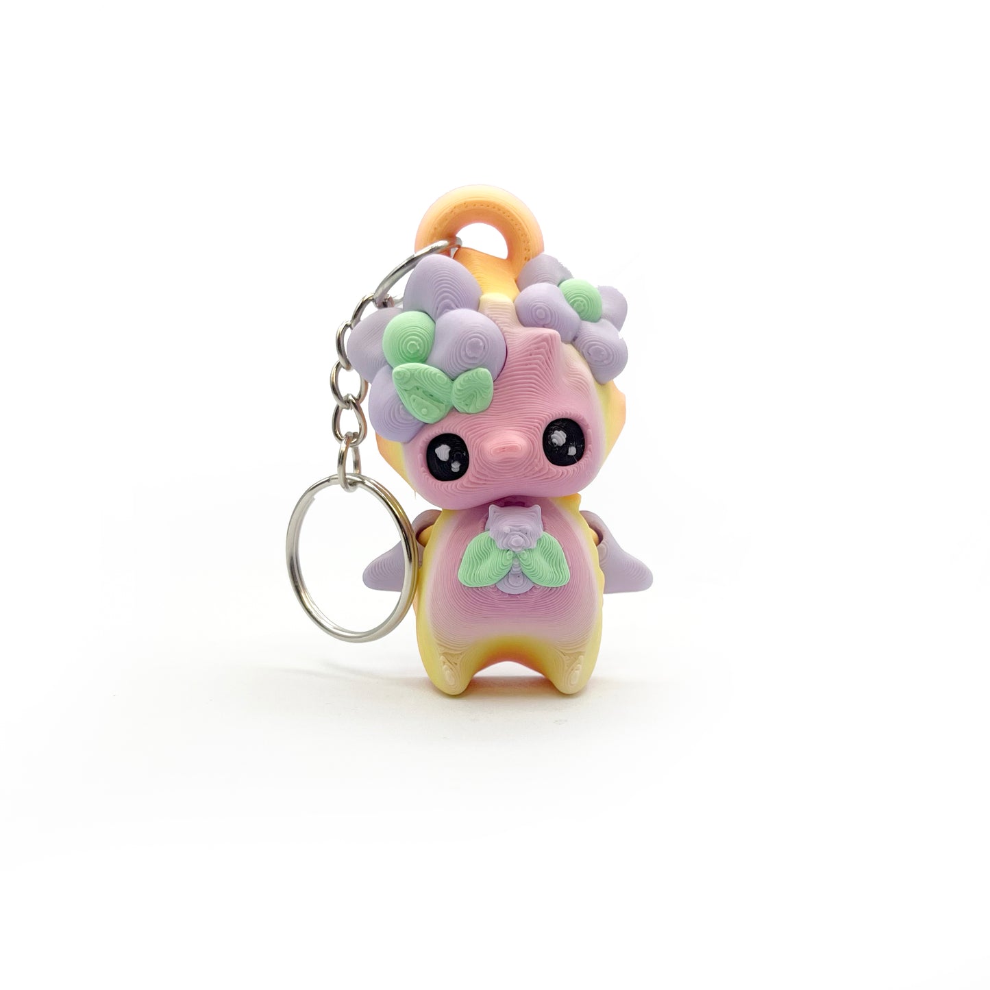 Pixie Keychains – 3D Printed Pixie Bag Charms | Cute Kawaii Clip-On Keychain Accessories