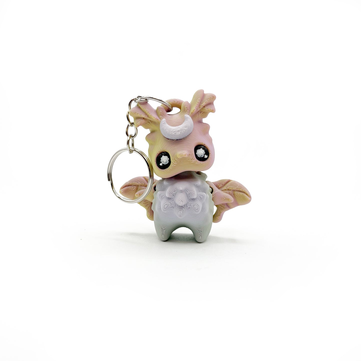 Pixie Keychains – 3D Printed Pixie Bag Charms | Cute Kawaii Clip-On Keychain Accessories