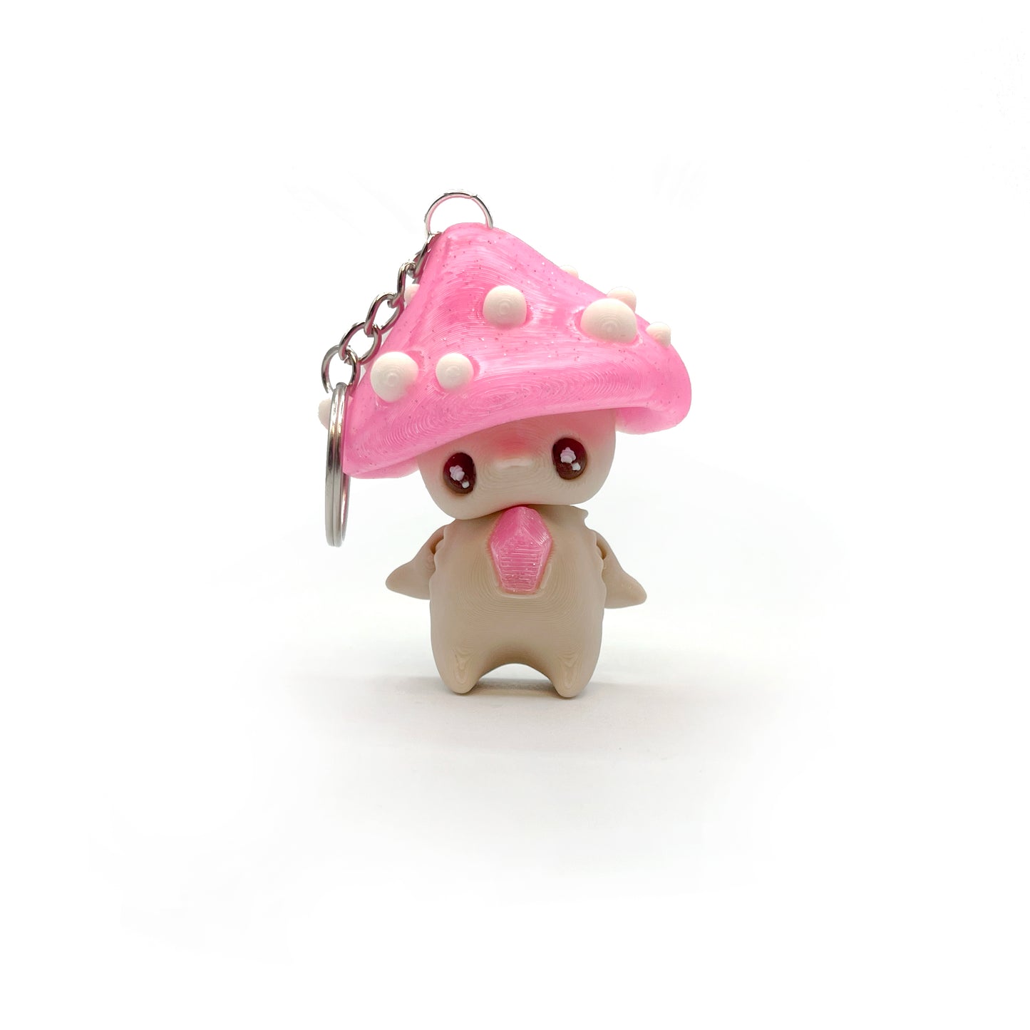 Pixie Keychains – 3D Printed Pixie Bag Charms | Cute Kawaii Clip-On Keychain Accessories