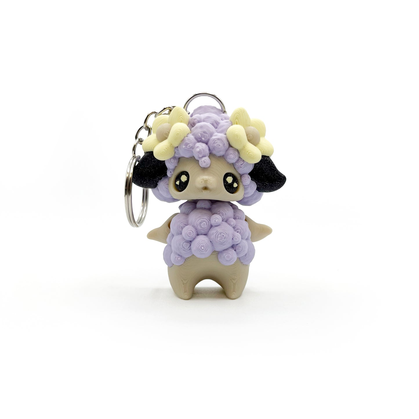 Pixie Keychains – 3D Printed Pixie Bag Charms | Cute Kawaii Clip-On Keychain Accessories