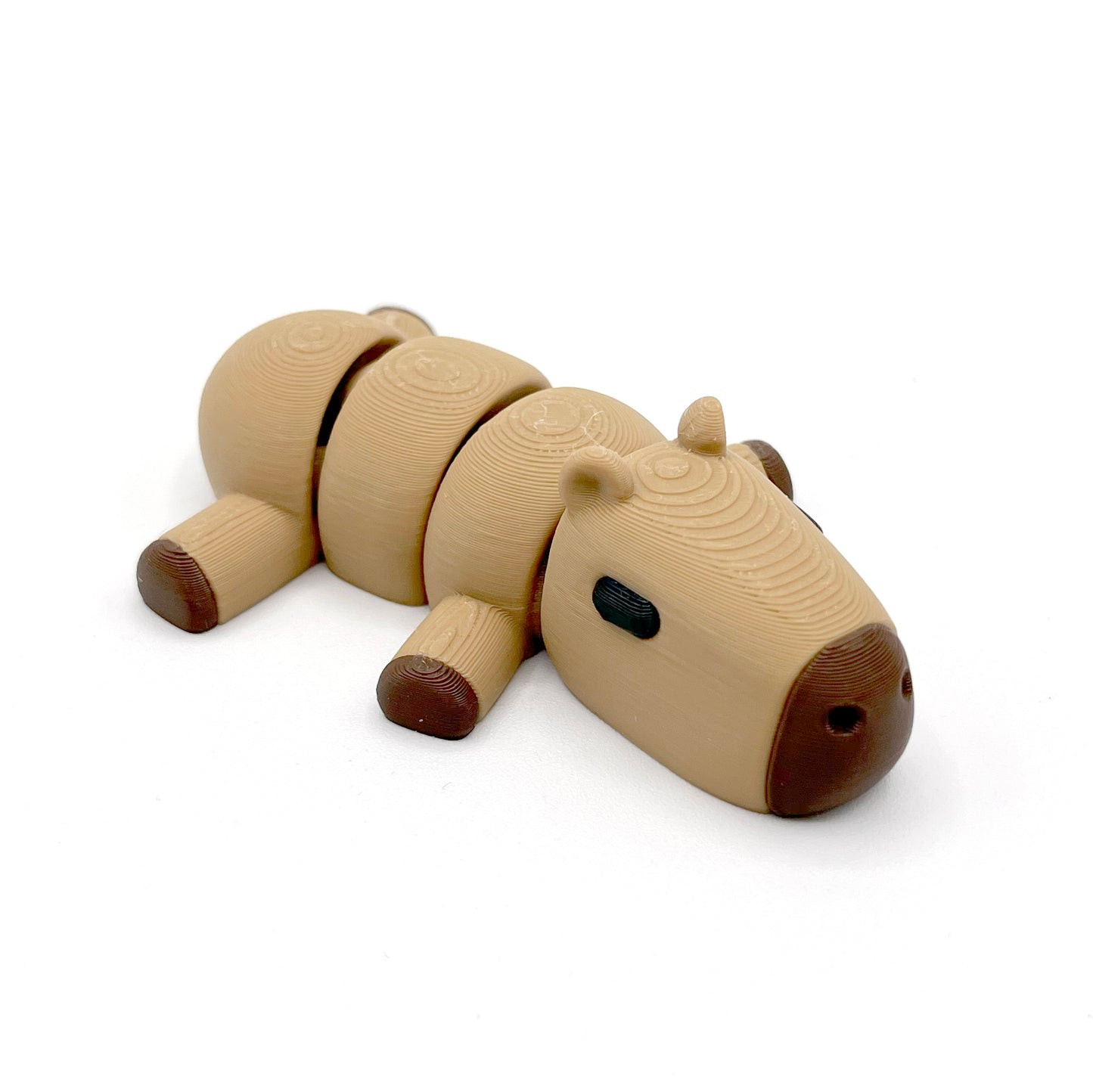 MINI Cuddly Critter Desk Pal – Articulated 3D Printed Animal Fidget Toy | Pocket-Sized Mini Collectible