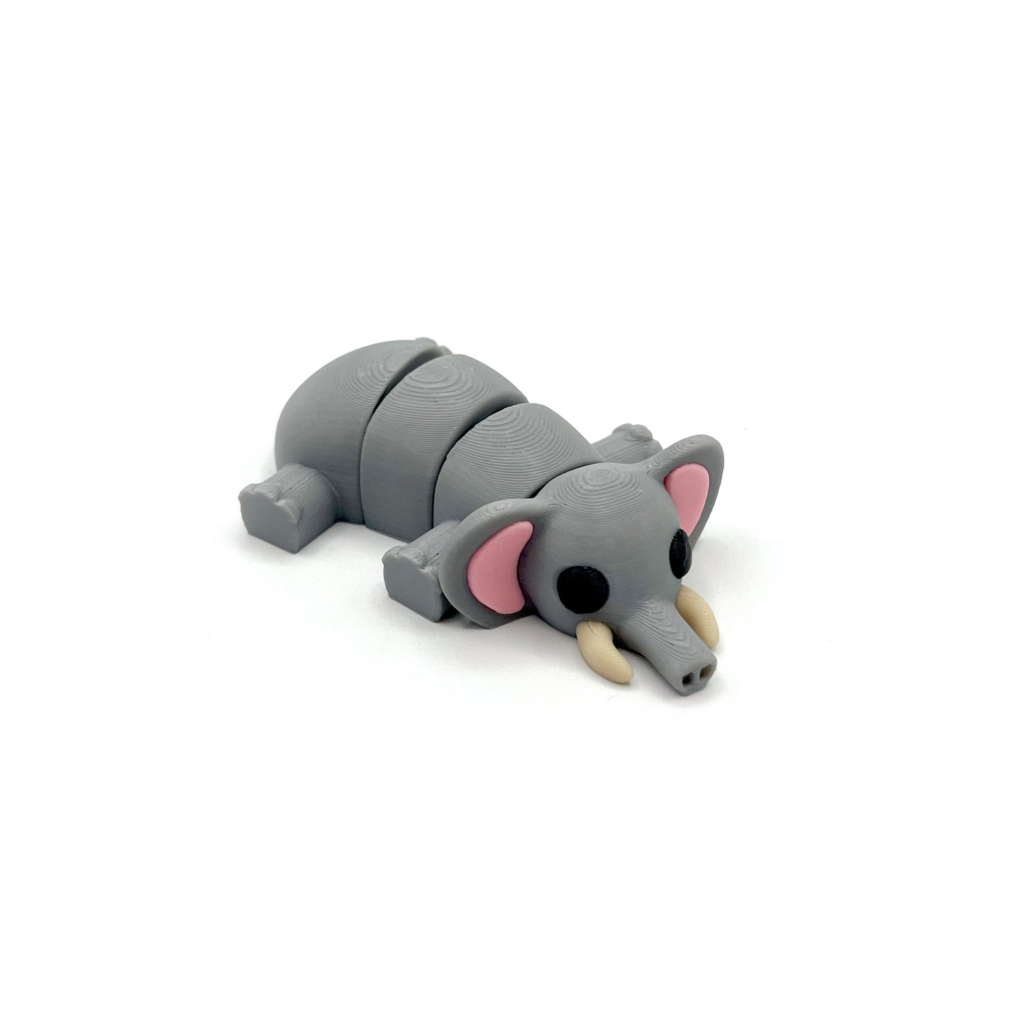 MINI Cuddly Critter Desk Pal – Articulated 3D Printed Animal Fidget Toy | Pocket-Sized Mini Collectible