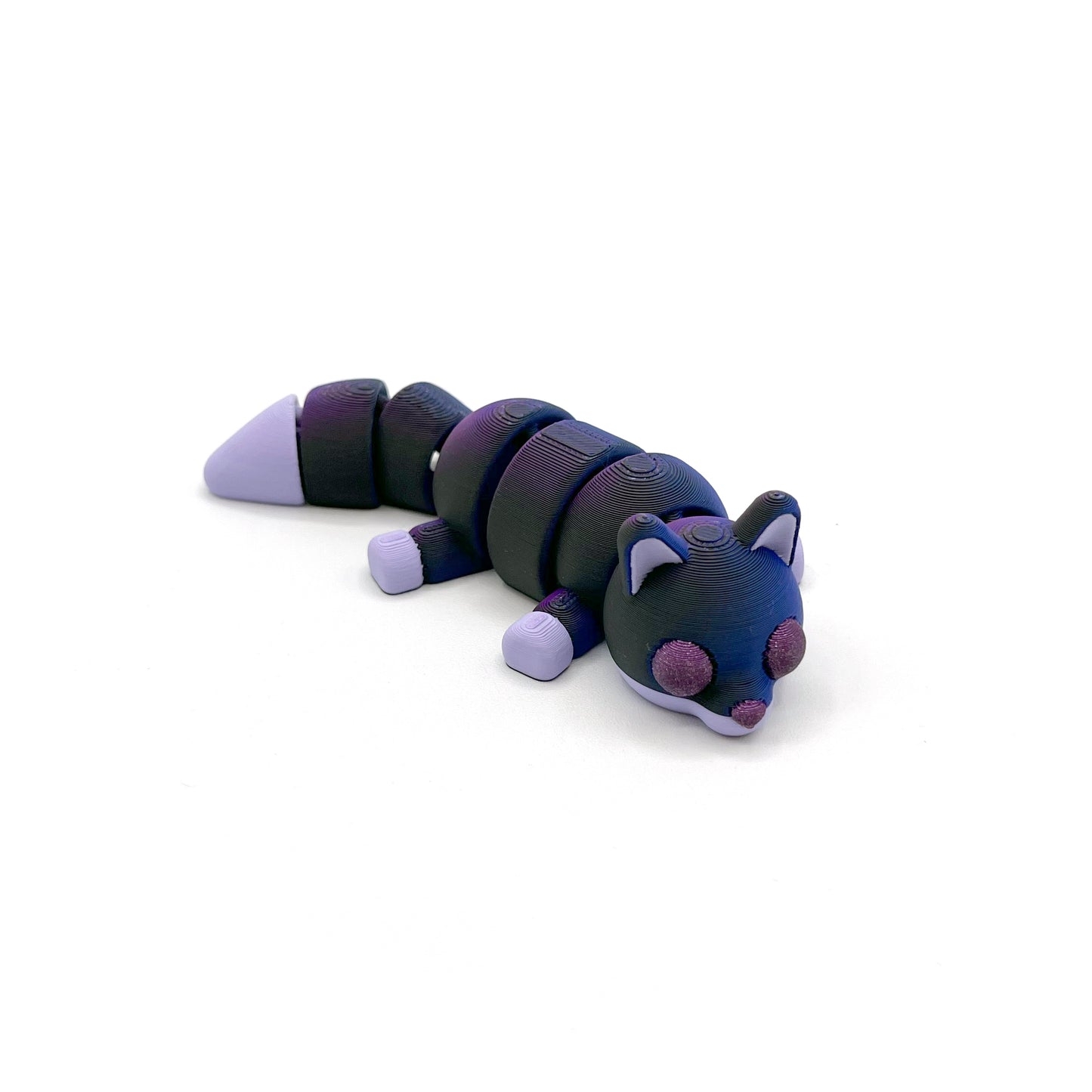 MINI Cuddly Critter Desk Pal – Articulated 3D Printed Animal Fidget Toy | Pocket-Sized Mini Collectible