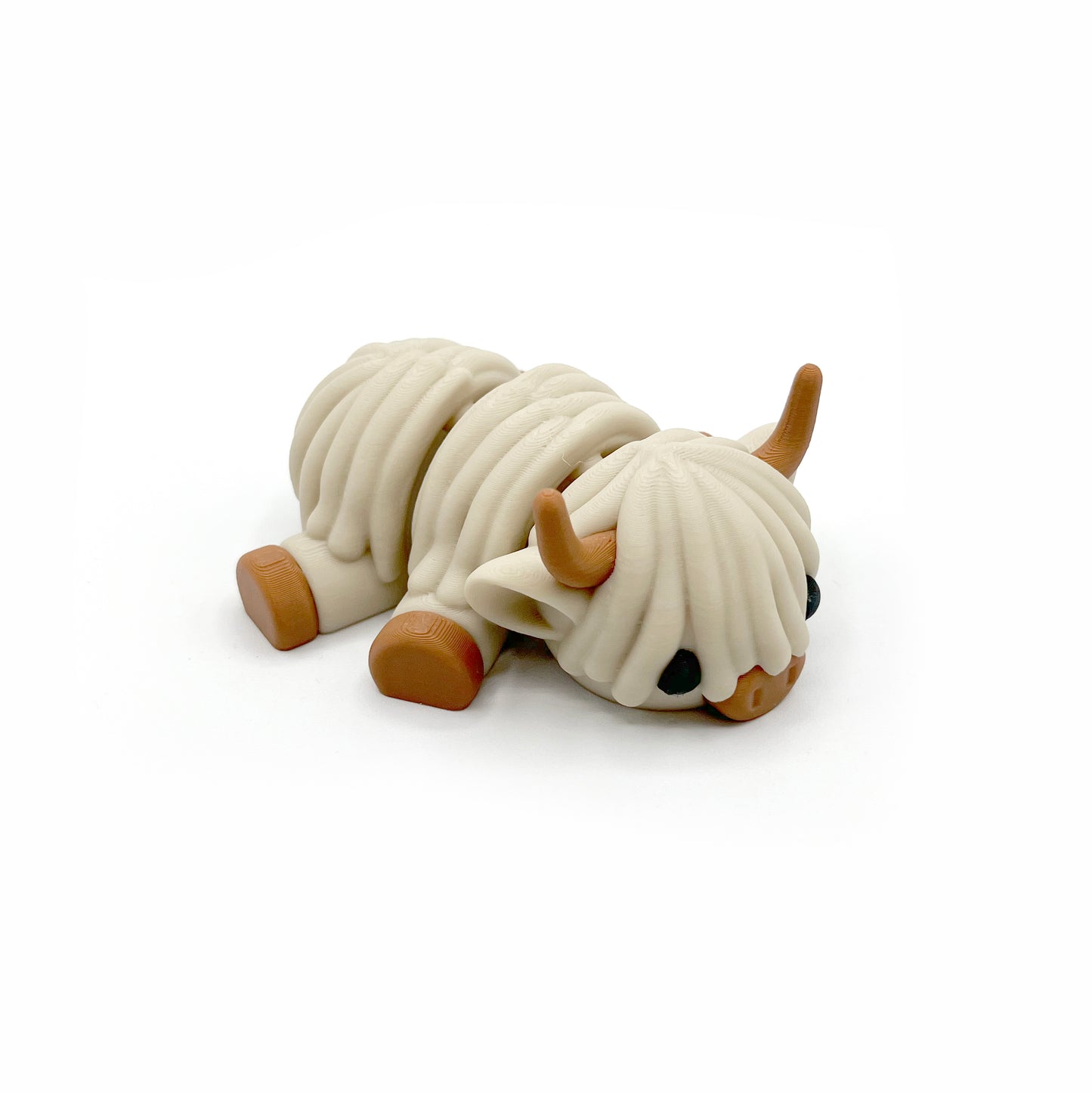 MINI Cuddly Critter Desk Pal – Articulated 3D Printed Animal Fidget Toy | Pocket-Sized Mini Collectible