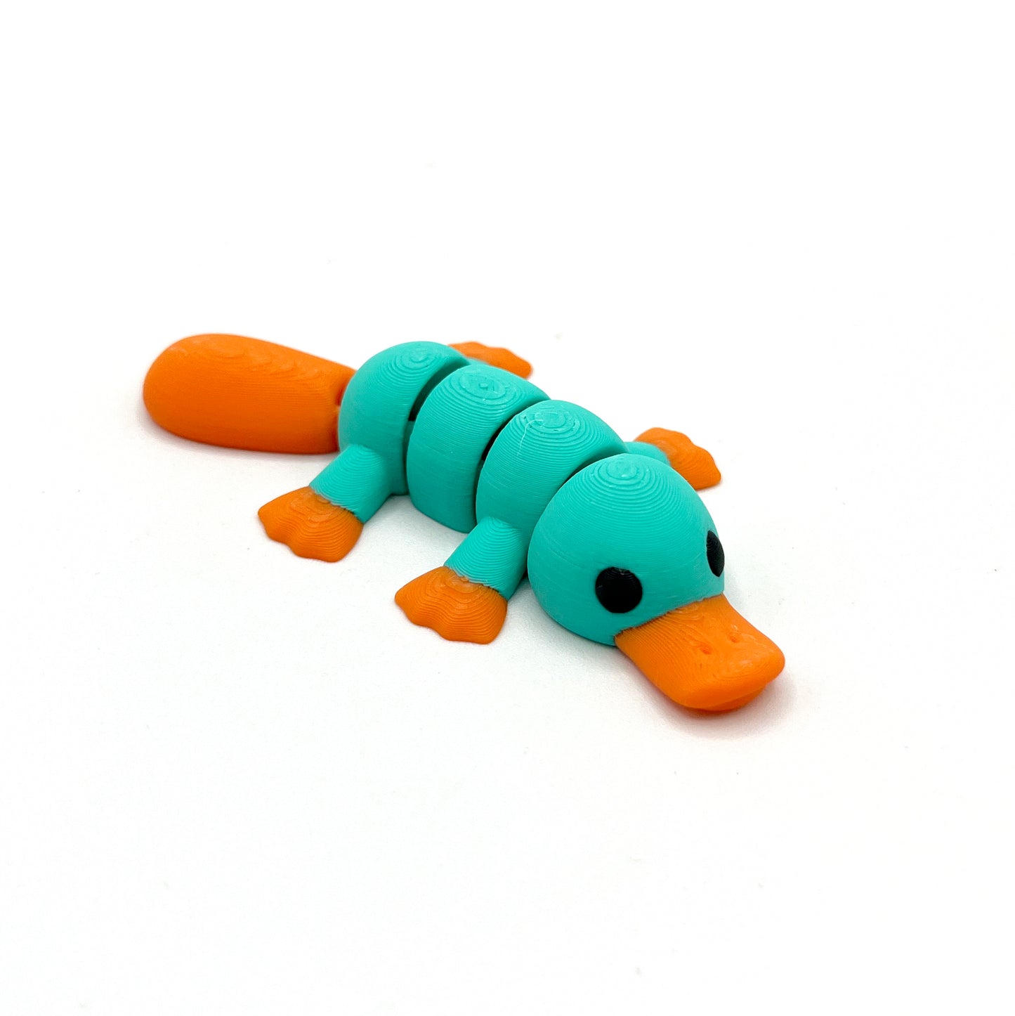 MINI Cuddly Critter Desk Pal – Articulated 3D Printed Animal Fidget Toy | Pocket-Sized Mini Collectible