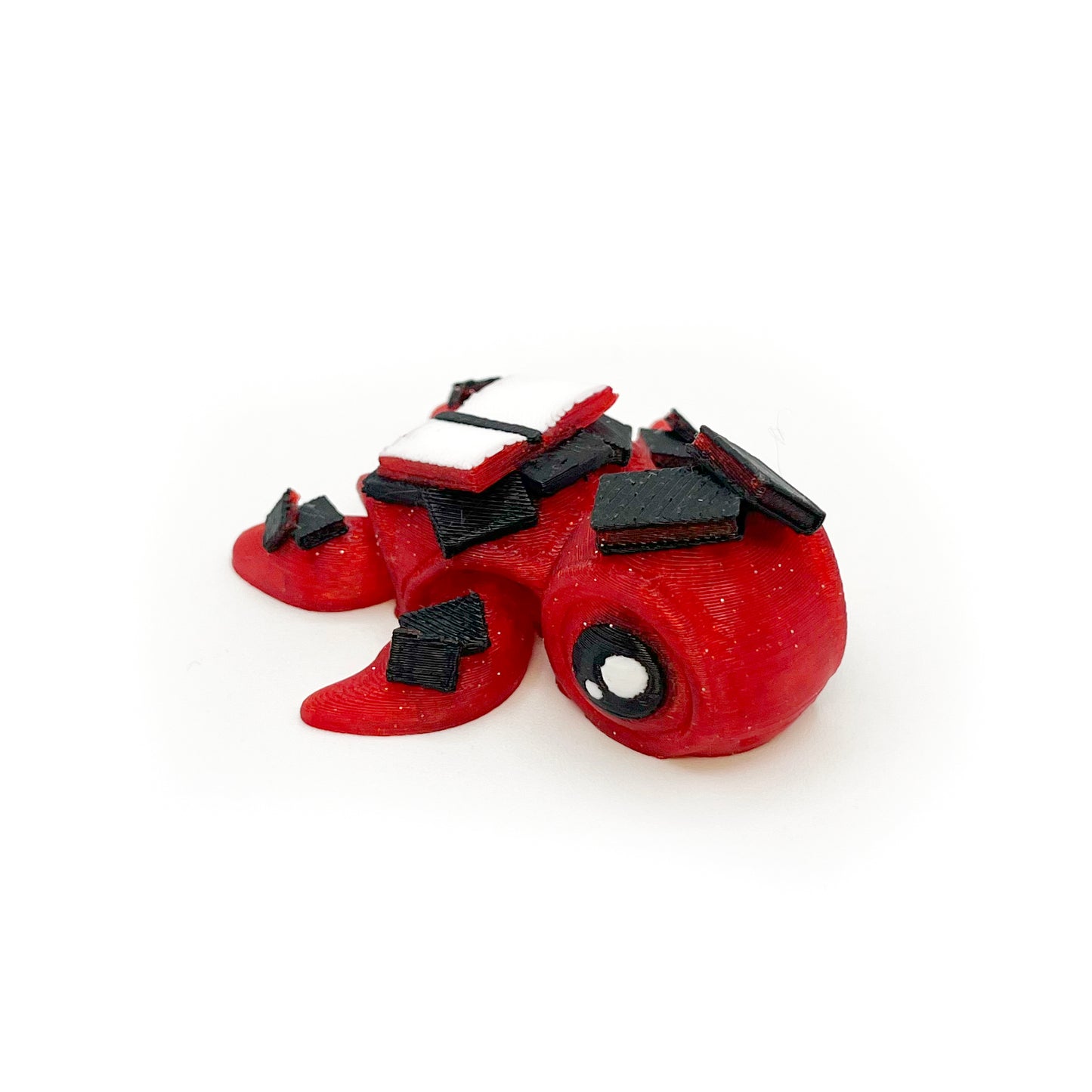 TURTLES!! Desk Pal – Palm-Sized Articulated 3D Printed Turtle Fidget Toy with Pocket Turtle Energy