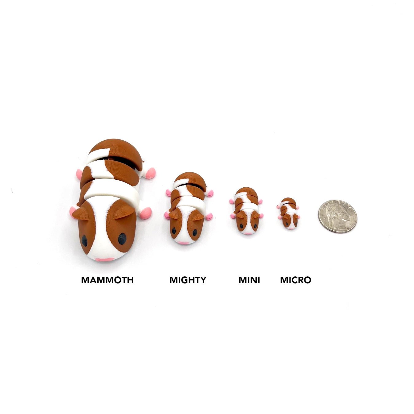 CRATE of Micro Critters – Hand-Picked 3D Printed Micro Collectibles | Cuddly Critter Mini Figures