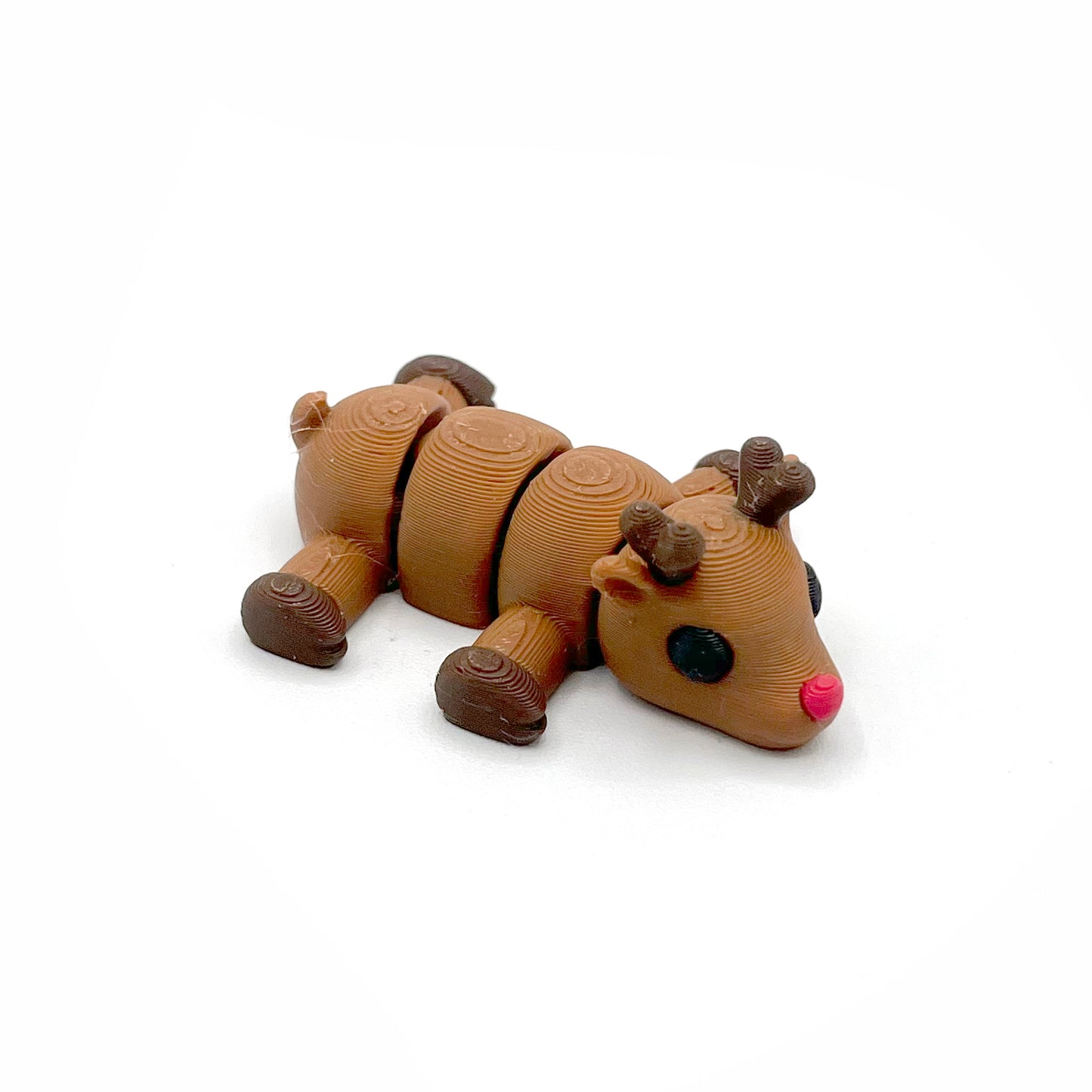 MINI Cuddly Critter Desk Pal – Articulated 3D Printed Animal Fidget Toy | Pocket-Sized Mini Collectible