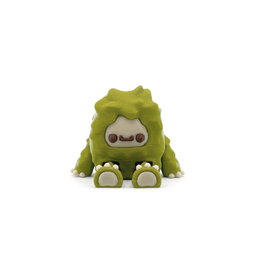 MINI Flurryfoot & Bigfoot Desk Pal – 3D Printed Articulated Cryptid Fidget Toy | Cute Mini Collectible