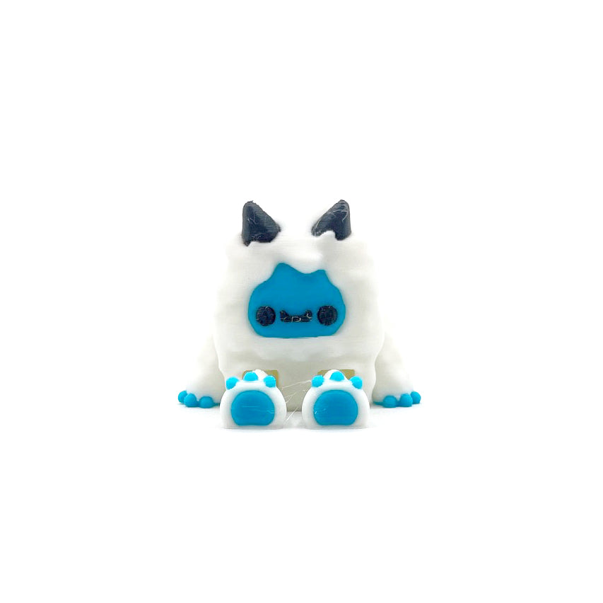 MINI Flurryfoot & Bigfoot Desk Pal – 3D Printed Articulated Cryptid Fidget Toy | Cute Mini Collectible