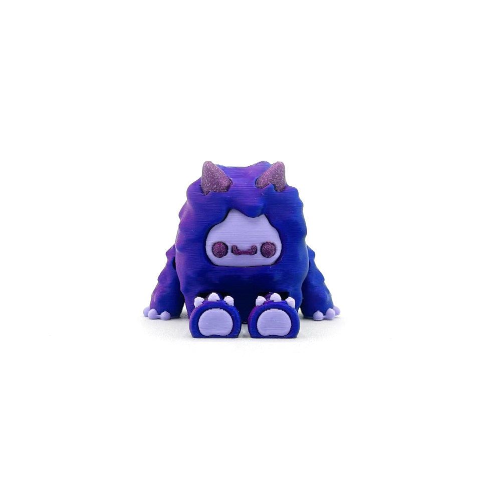 MINI Flurryfoot & Bigfoot Desk Pal – 3D Printed Articulated Cryptid Fidget Toy | Cute Mini Collectible