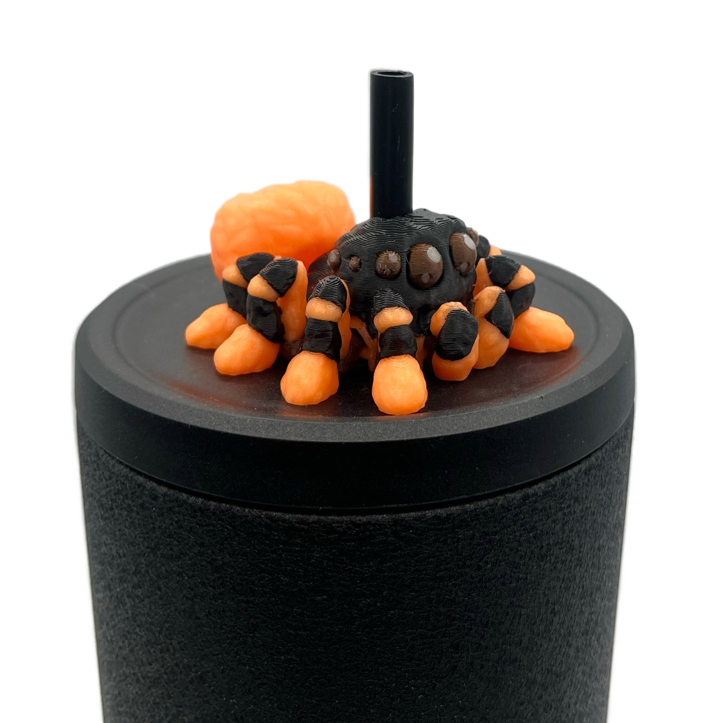 Cinema Cutie Sip Sidekicks – 3D Printed Straw Topper for Tumblers | Cute Movie Lover Straw Buddy