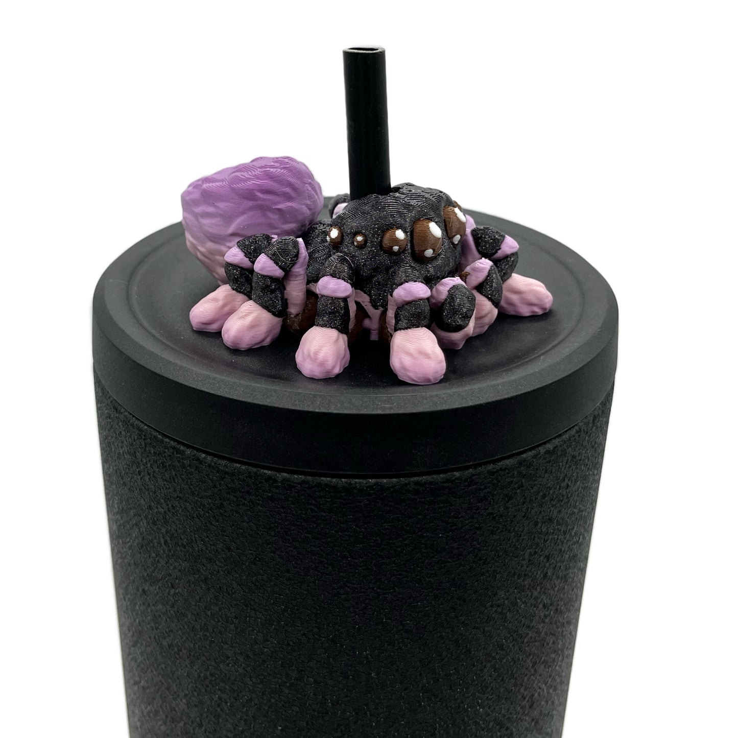 Cinema Cutie Sip Sidekicks – 3D Printed Straw Topper for Tumblers | Cute Movie Lover Straw Buddy