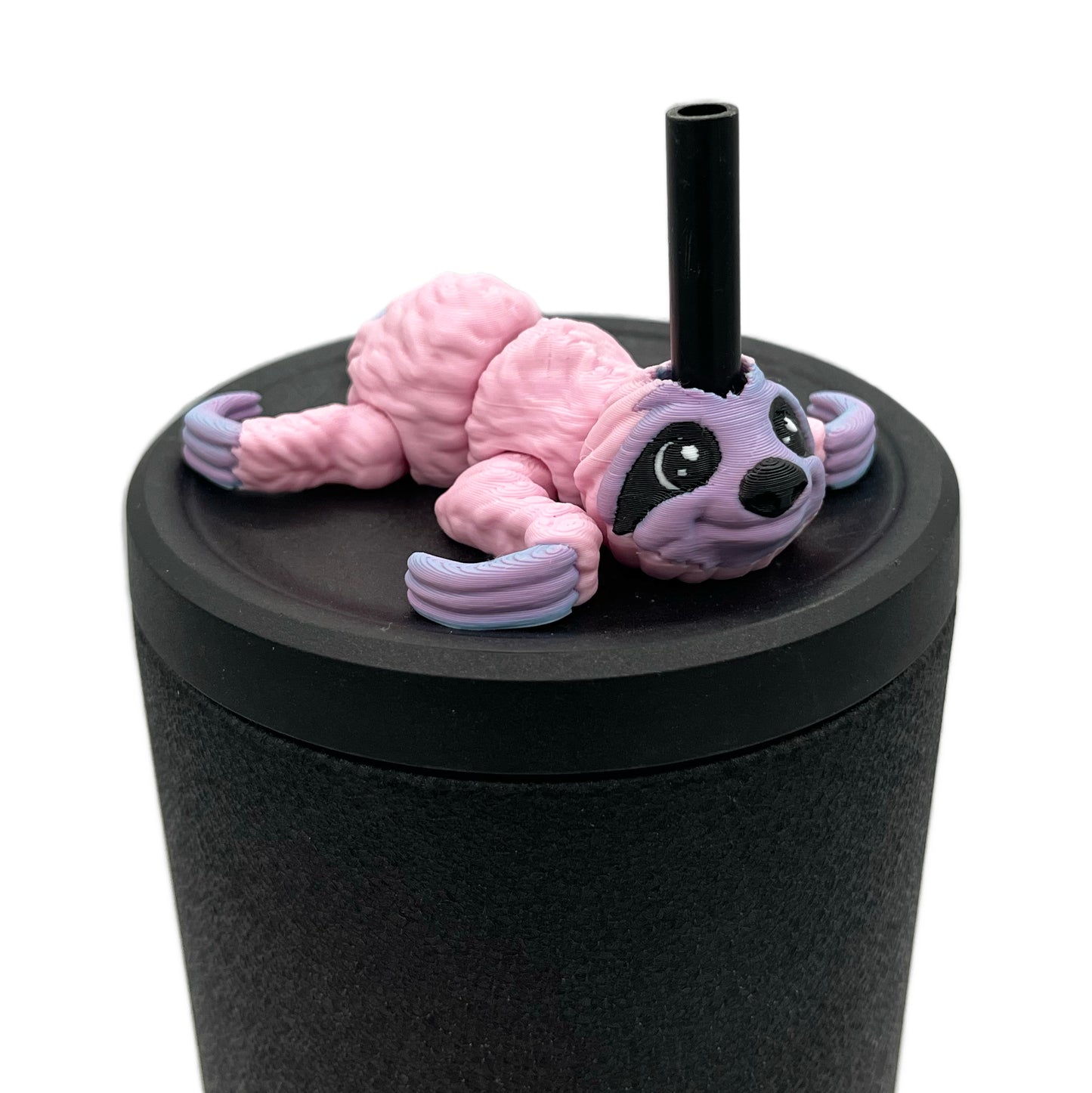 Cinema Cutie Sip Sidekicks – 3D Printed Straw Topper for Tumblers | Cute Movie Lover Straw Buddy