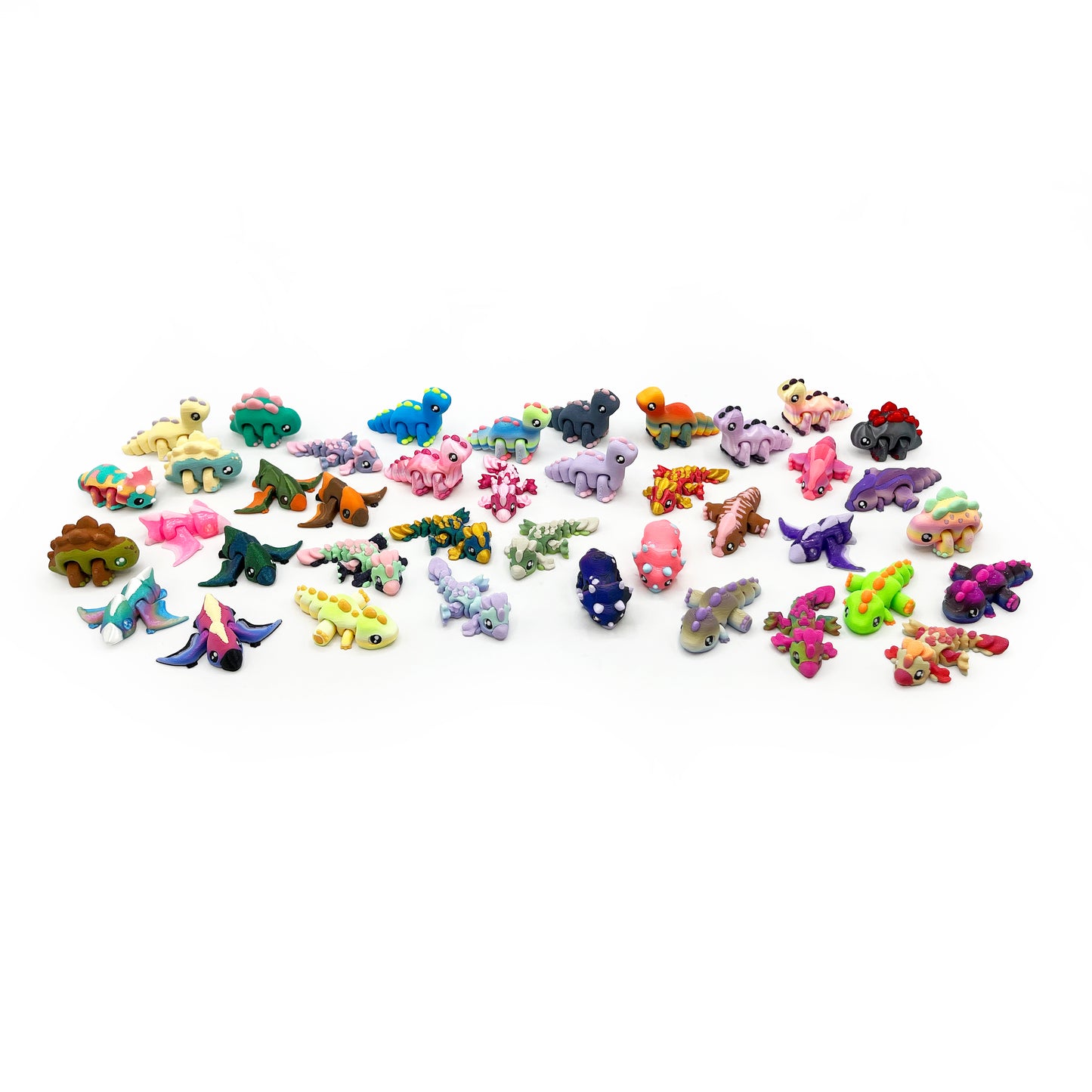 Dino Volcano Zen Garden – 3D Printed Dinosaur Play Set & Sensory Sand Desk Decor