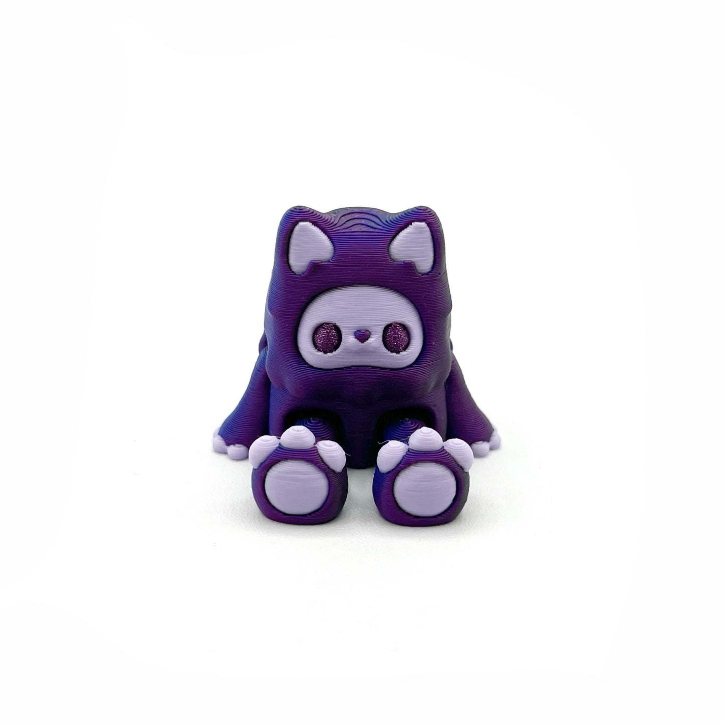 Flurryfoot & Bigfoot Desk Pals – Cute 3D Printed Cryptid Collectibles & Desk Fidget Toys
