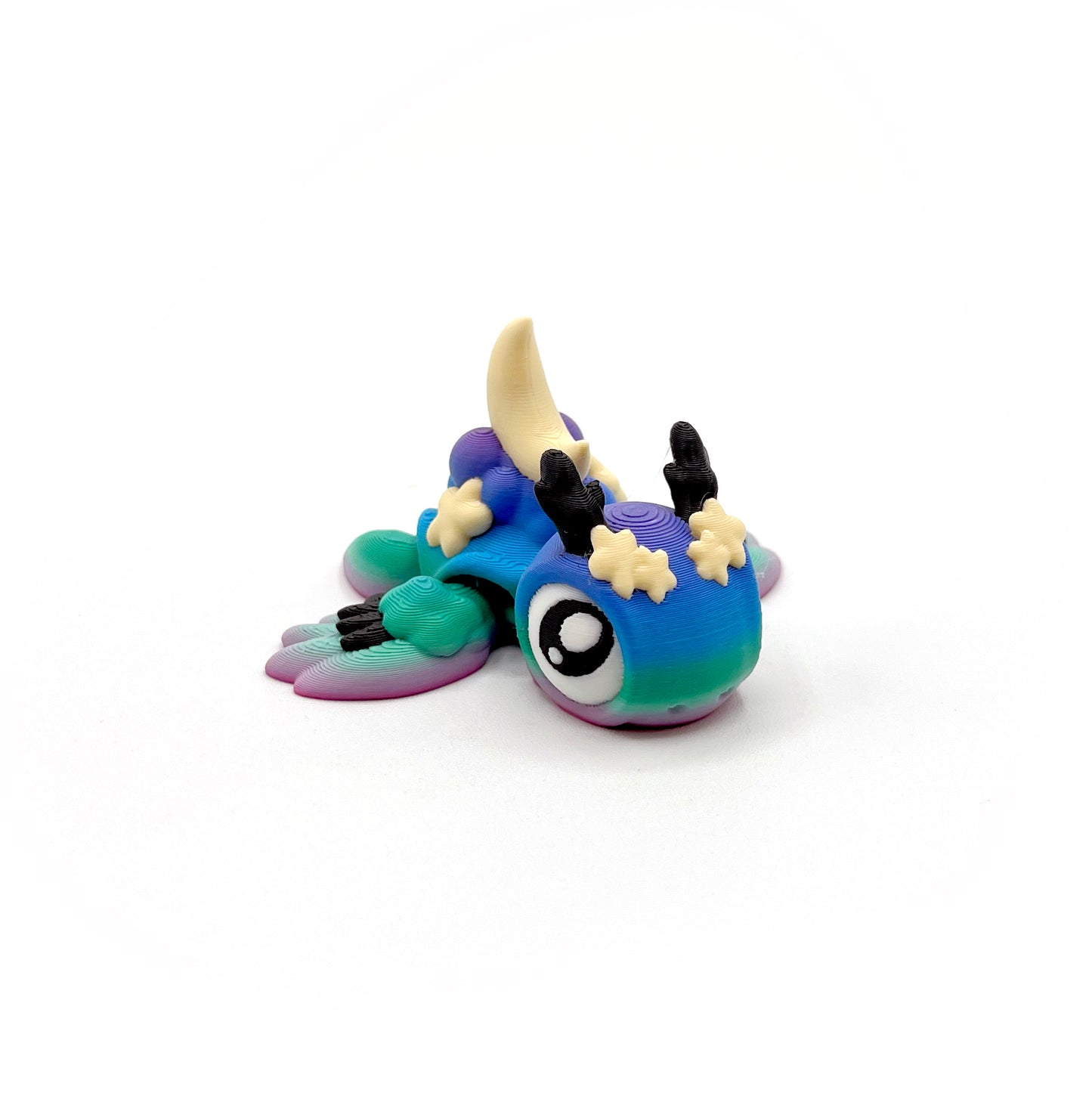 TURTLES!! Desk Pal – Palm-Sized Articulated 3D Printed Turtle Fidget Toy with Pocket Turtle Energy