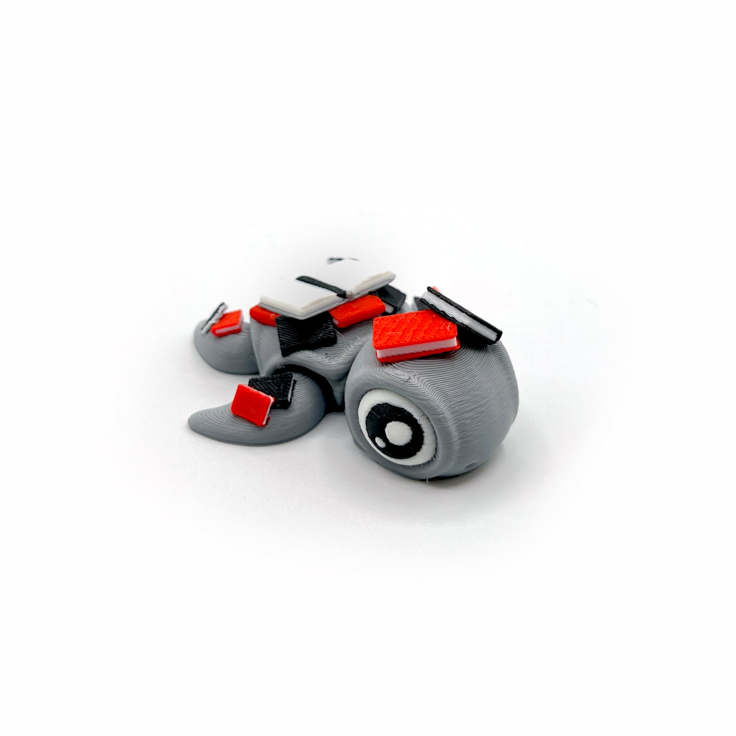 TURTLES!! Desk Pal – Palm-Sized Articulated 3D Printed Turtle Fidget Toy with Pocket Turtle Energy