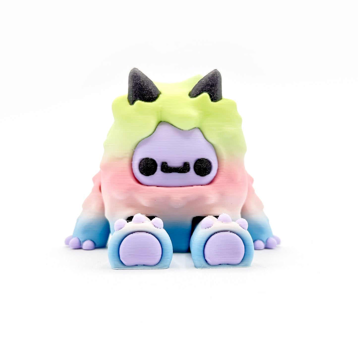 Flurryfoot & Bigfoot Desk Pals – Cute 3D Printed Cryptid Collectibles & Desk Fidget Toys