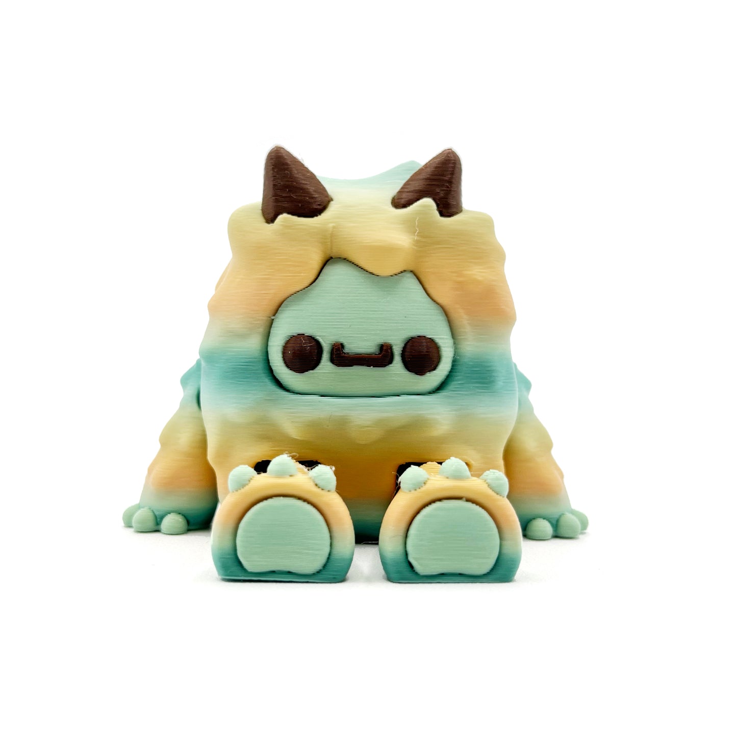 Flurryfoot & Bigfoot Desk Pals – Cute 3D Printed Cryptid Collectibles & Desk Fidget Toys