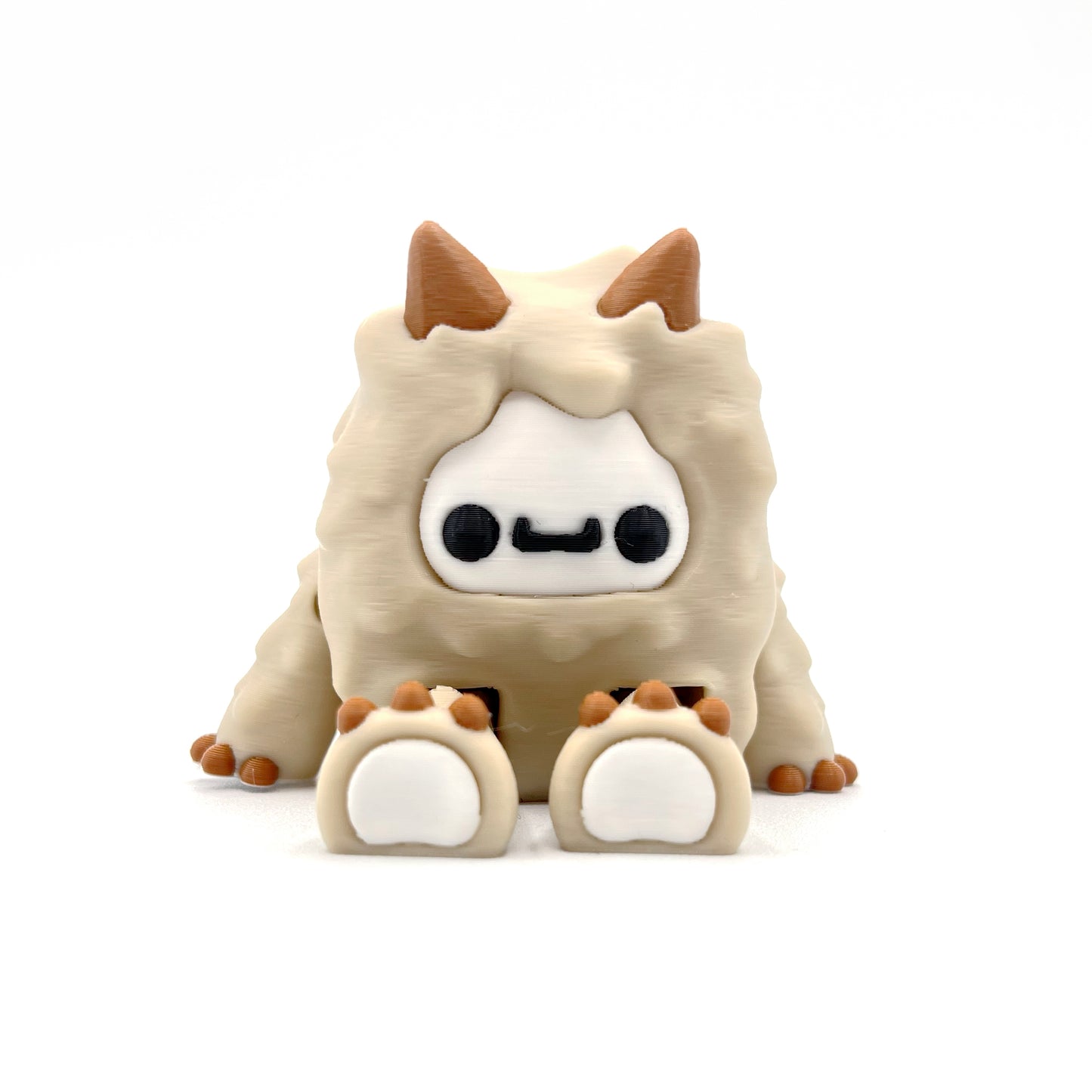 Flurryfoot & Bigfoot Desk Pals – Cute 3D Printed Cryptid Collectibles & Desk Fidget Toys