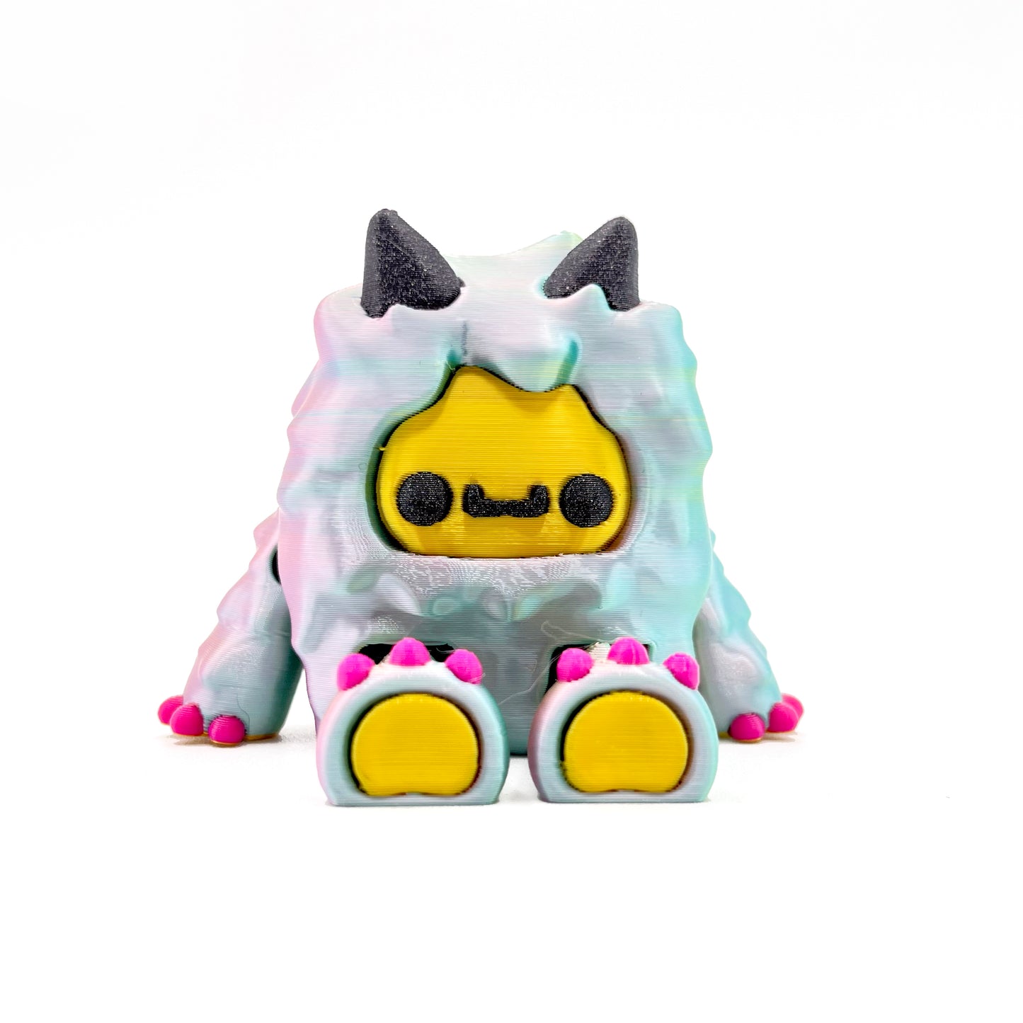 Flurryfoot & Bigfoot Desk Pals – Cute 3D Printed Cryptid Collectibles & Desk Fidget Toys