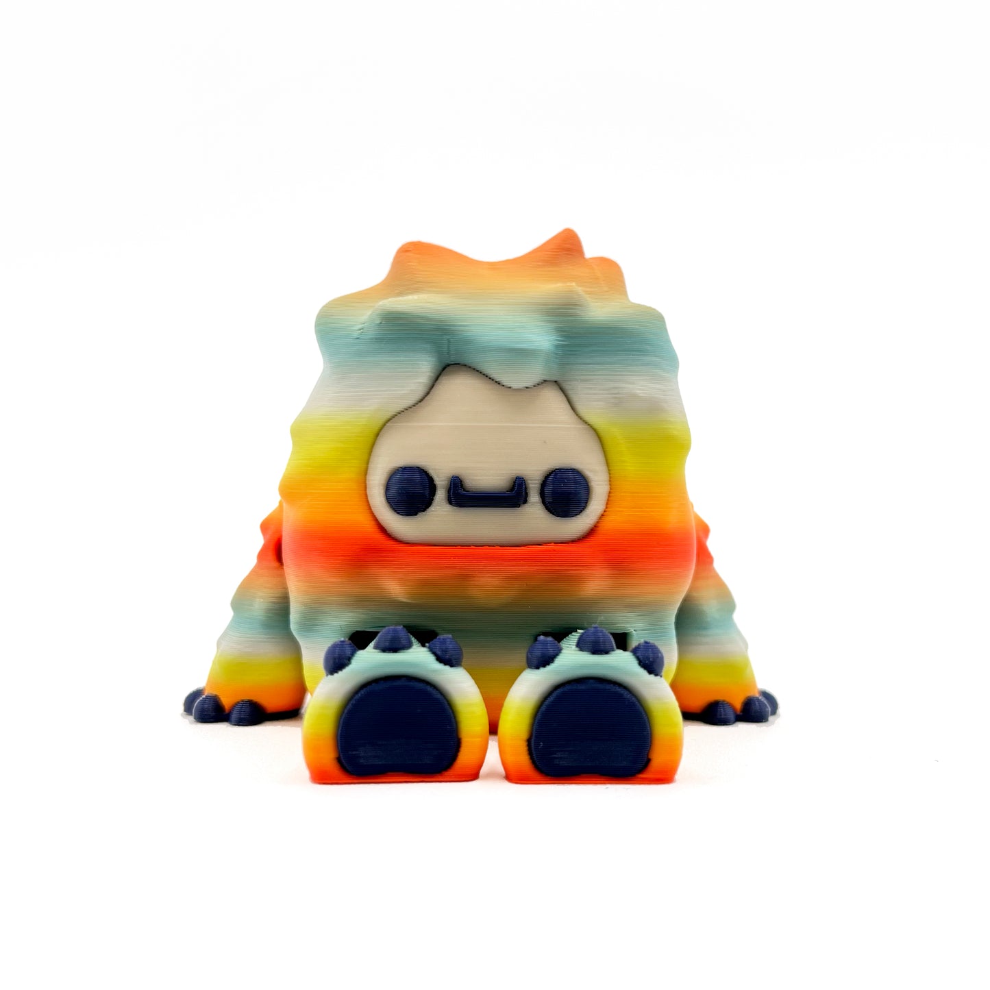 Flurryfoot & Bigfoot Desk Pals – Cute 3D Printed Cryptid Collectibles & Desk Fidget Toys