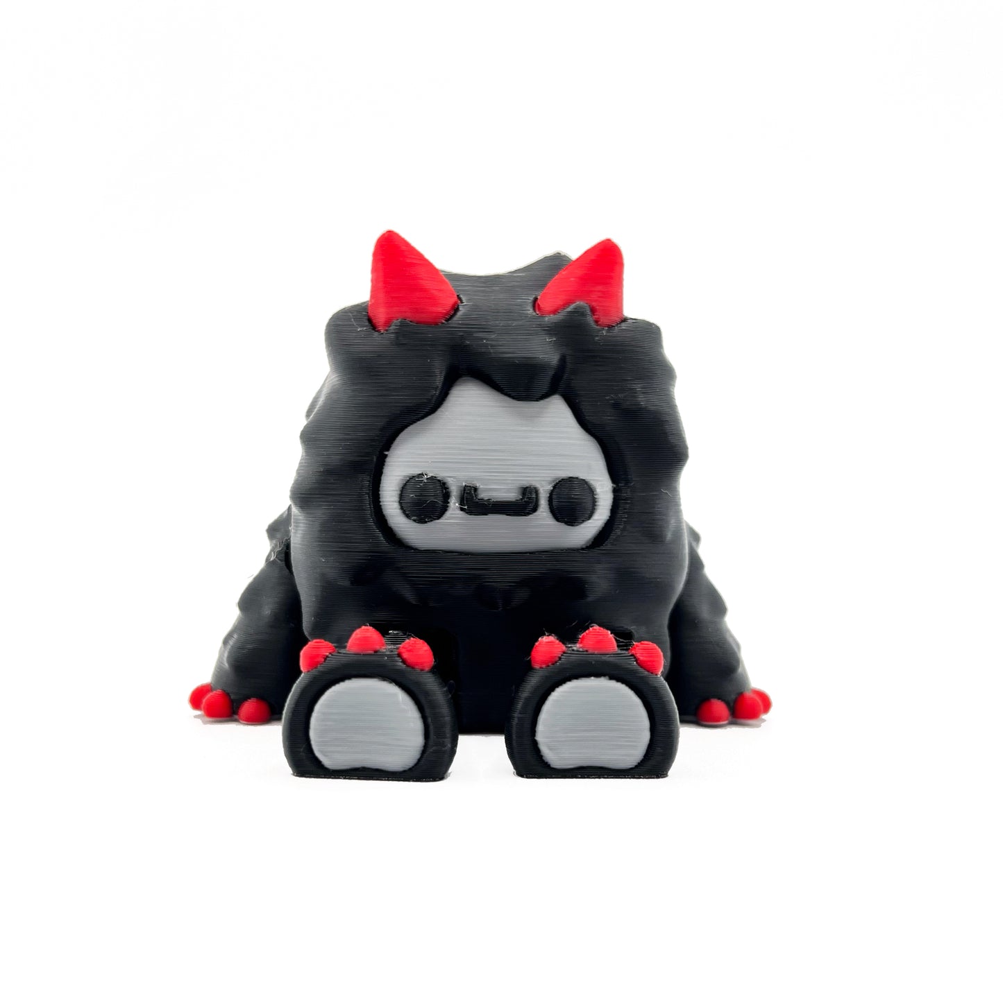 Flurryfoot & Bigfoot Keychains – 3D Printed Cryptid Bag Charms | Cute Clip-On Backpack Buddies
