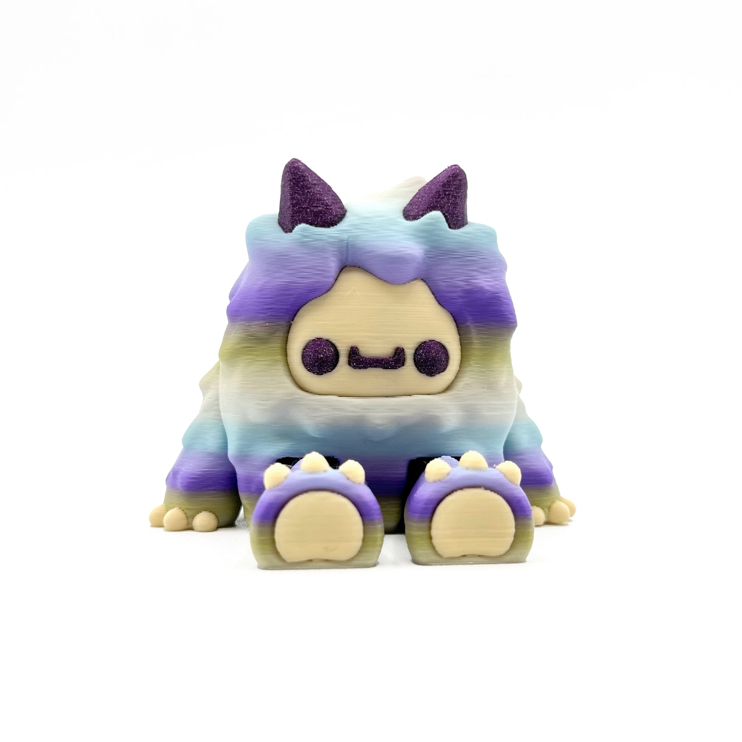 Flurryfoot & Bigfoot Desk Pals – Cute 3D Printed Cryptid Collectibles & Desk Fidget Toys