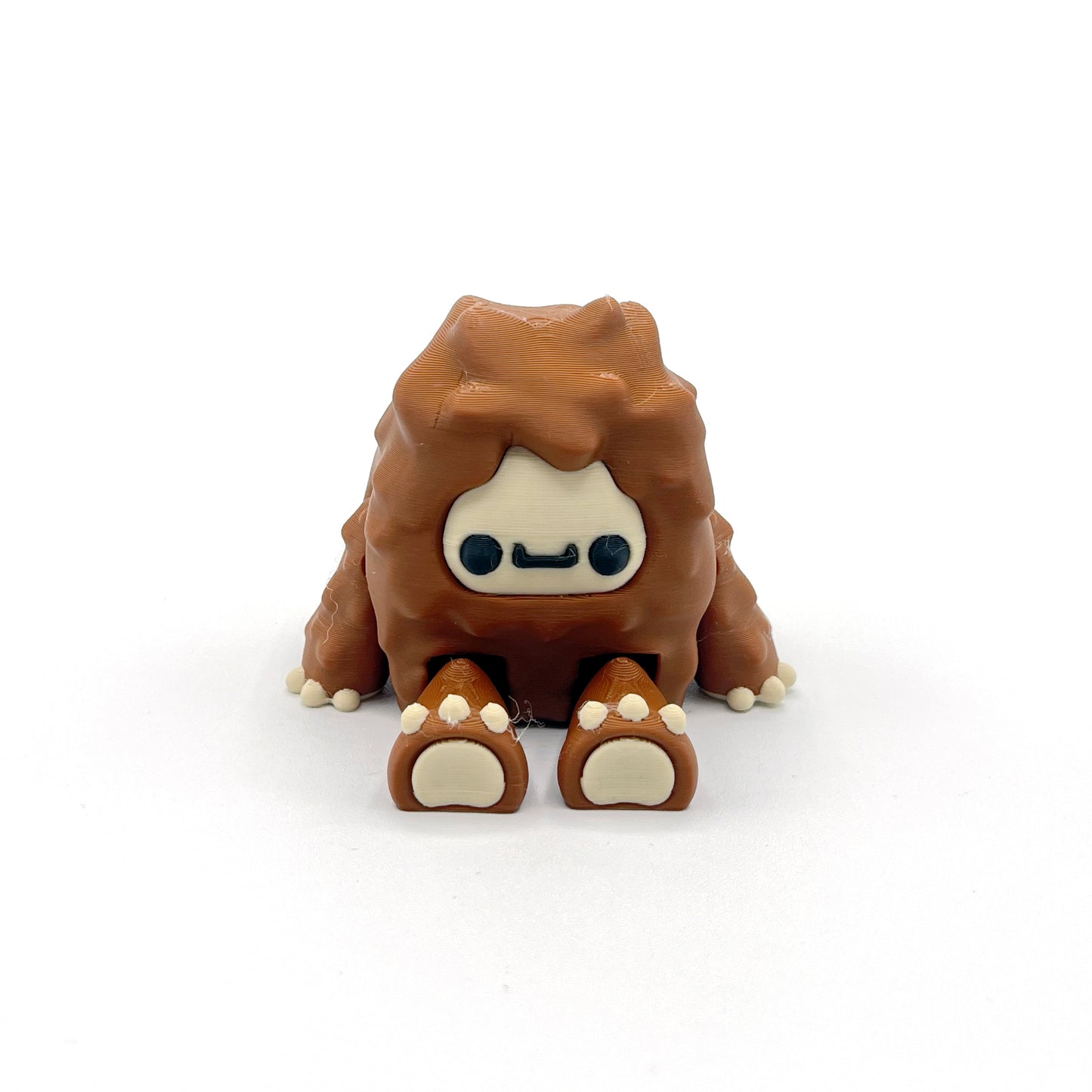 Flurryfoot & Bigfoot Sip Sidekicks – 3D Printed Cryptid Straw Toppers for Tumblers | Cute Straw Buddy Accessories