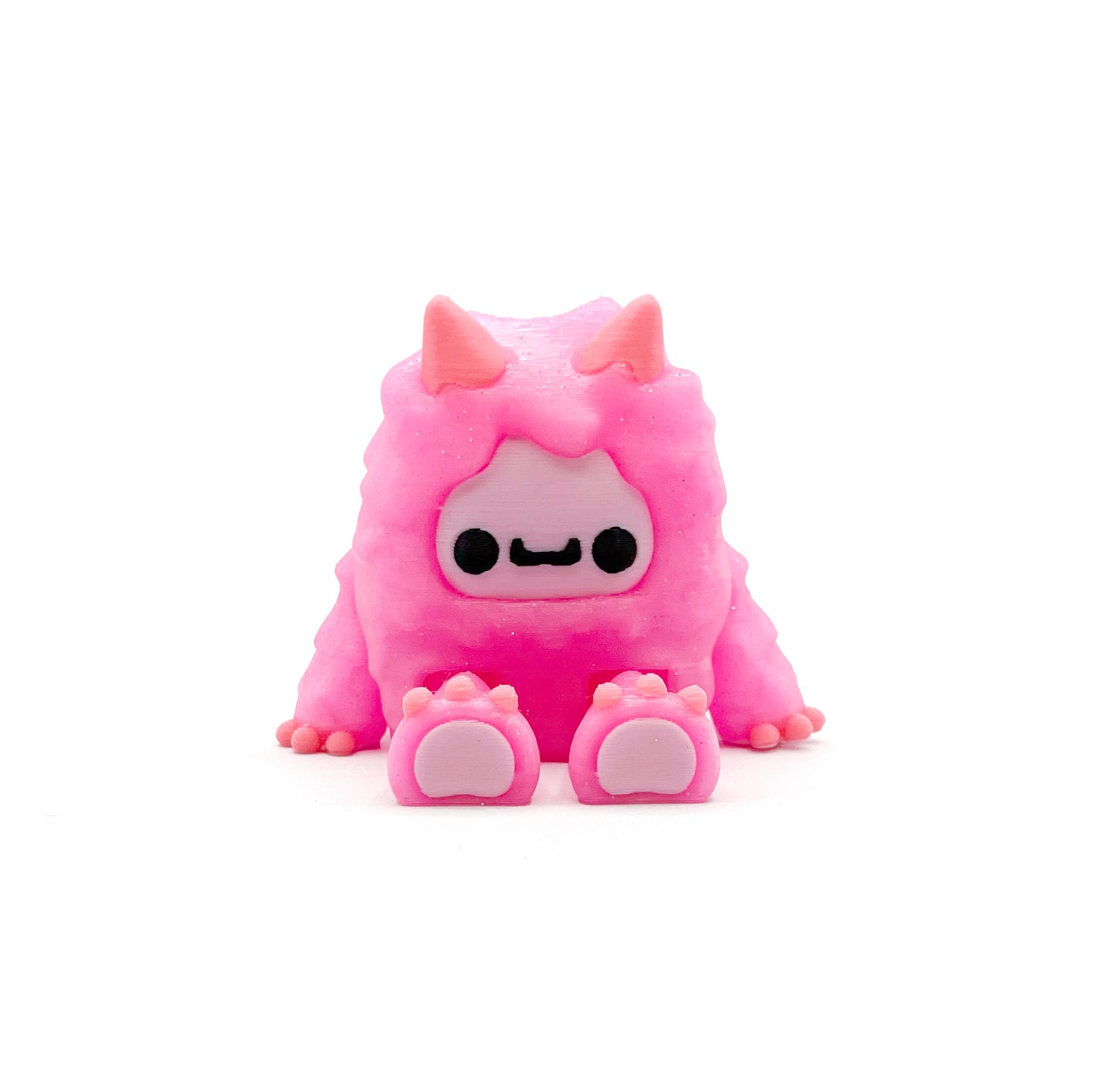 MINI Flurryfoot & Bigfoot Desk Pal – 3D Printed Articulated Cryptid Fidget Toy | Cute Mini Collectible