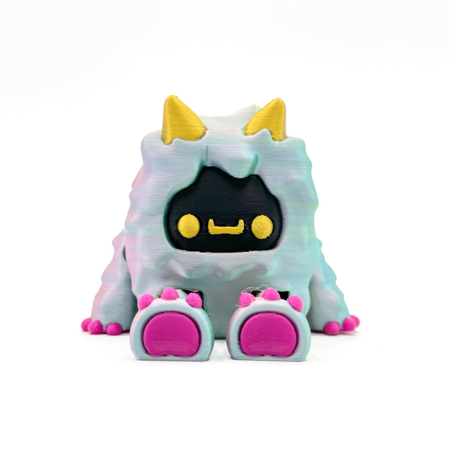 Flurryfoot & Bigfoot Sip Sidekicks – 3D Printed Cryptid Straw Toppers for Tumblers | Cute Straw Buddy Accessories
